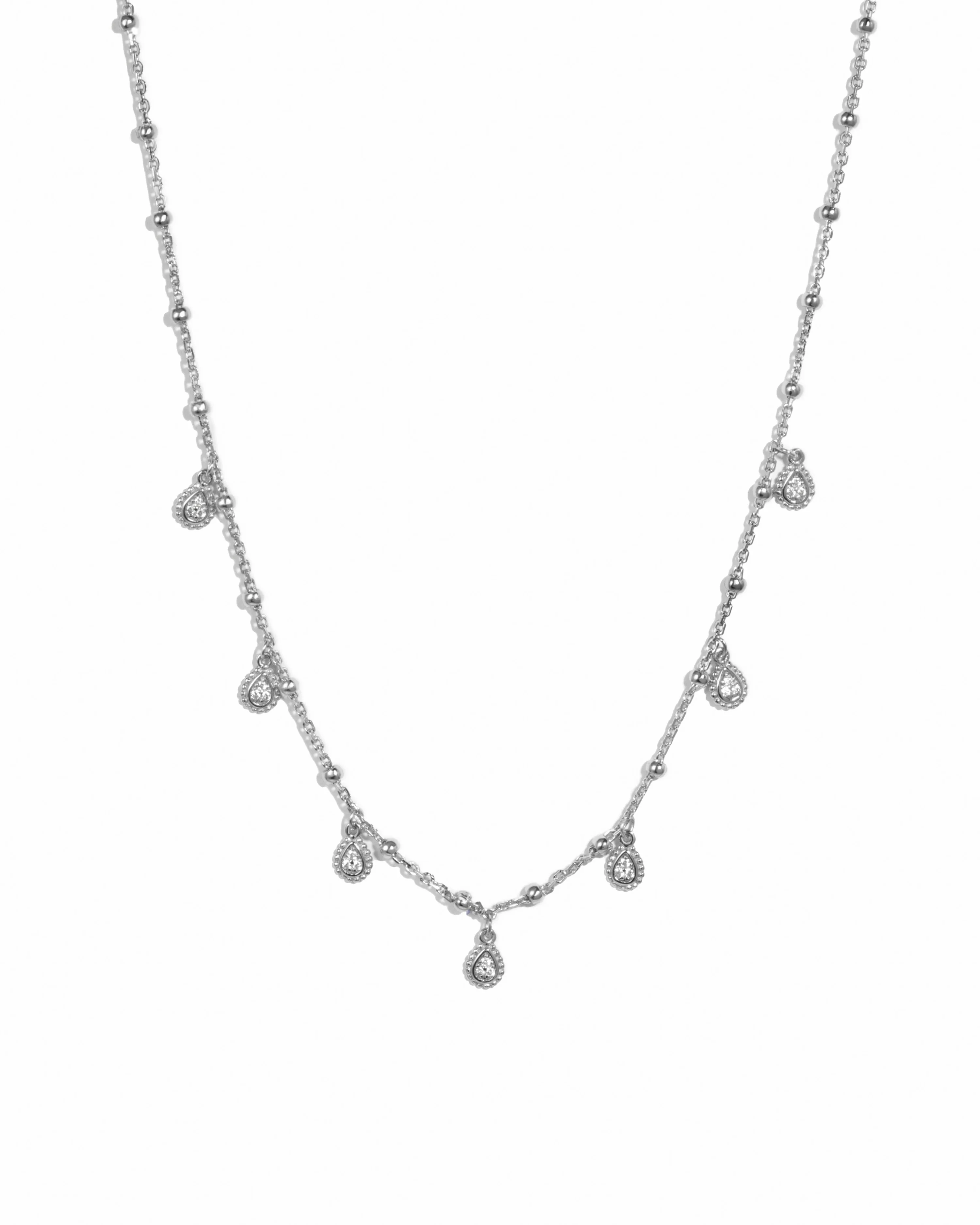 Dangling Tear Drop Necklace - Image 10