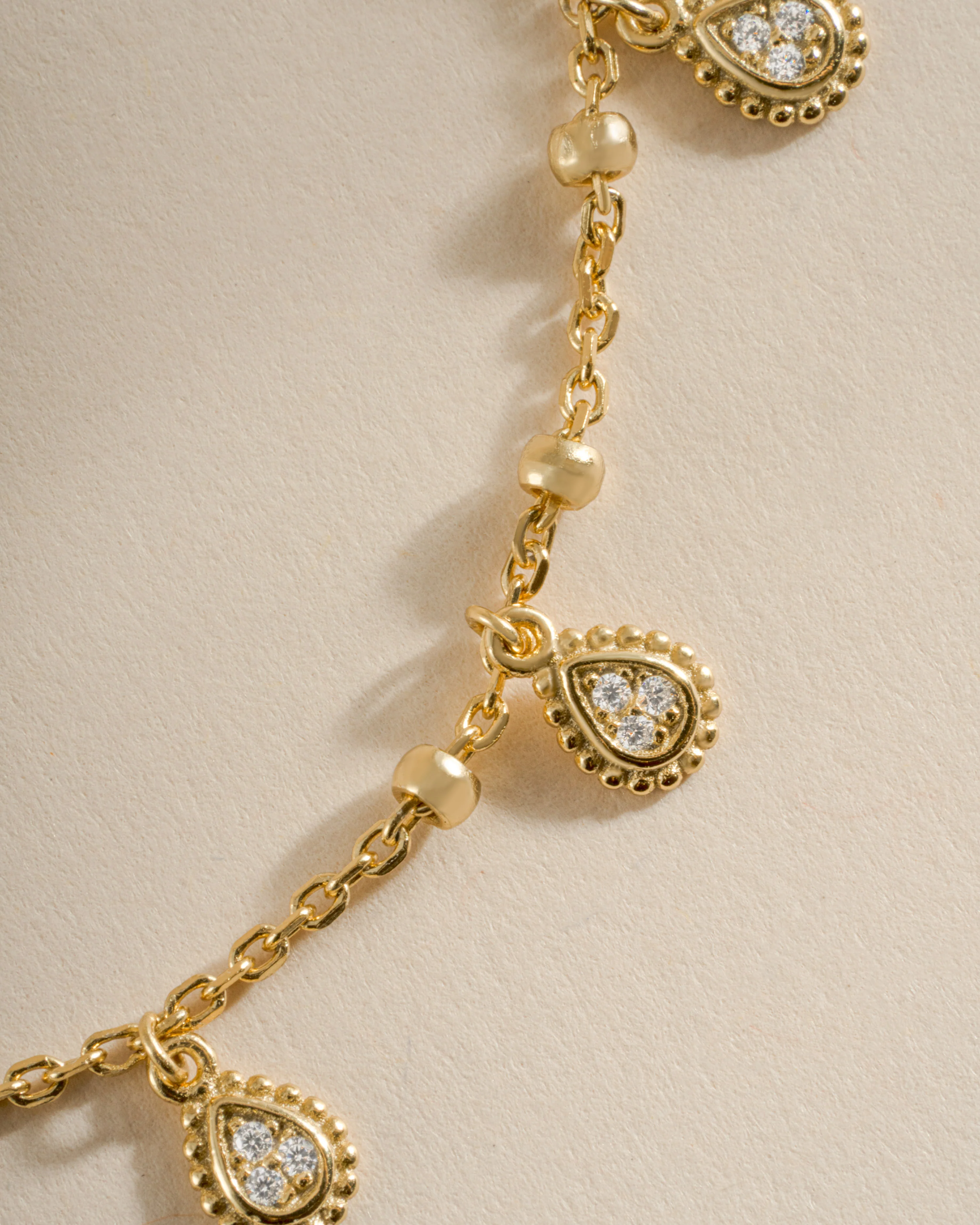 Dangling Tear Drop Necklace - Image 5
