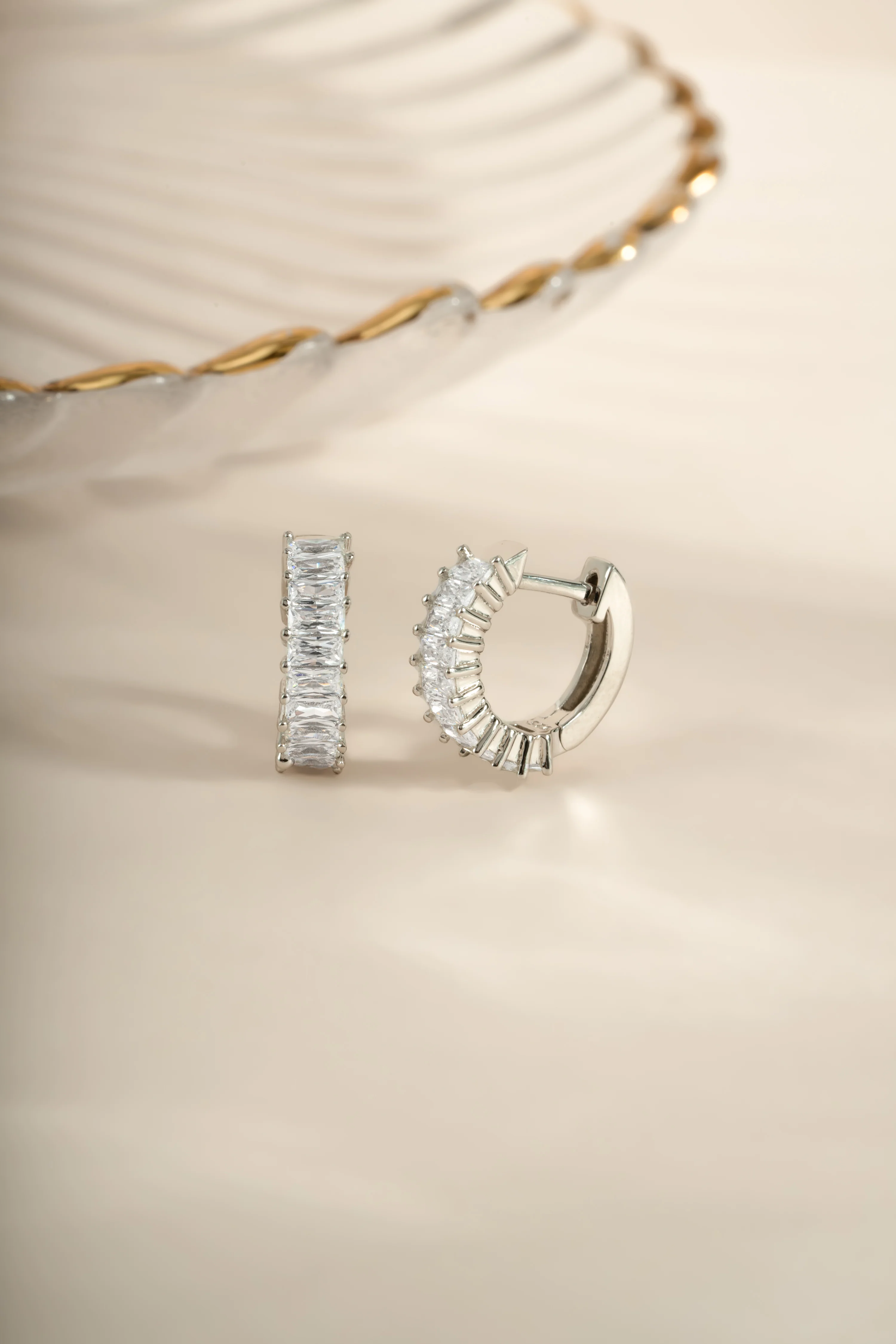 Daryl-Ann's Baguette Hoops - Image 5