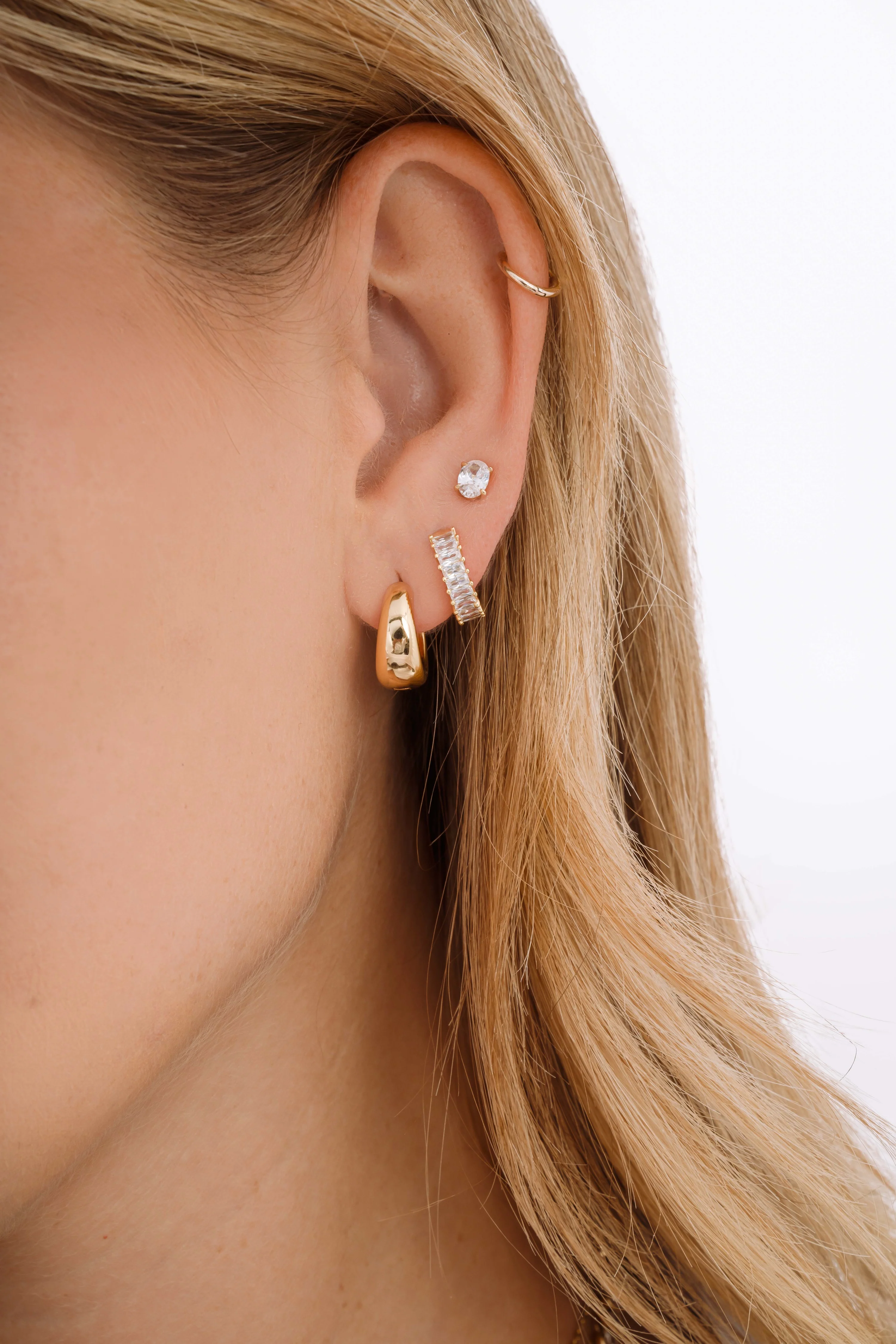 Daryl-Ann's Baguette Hoops - Image 6