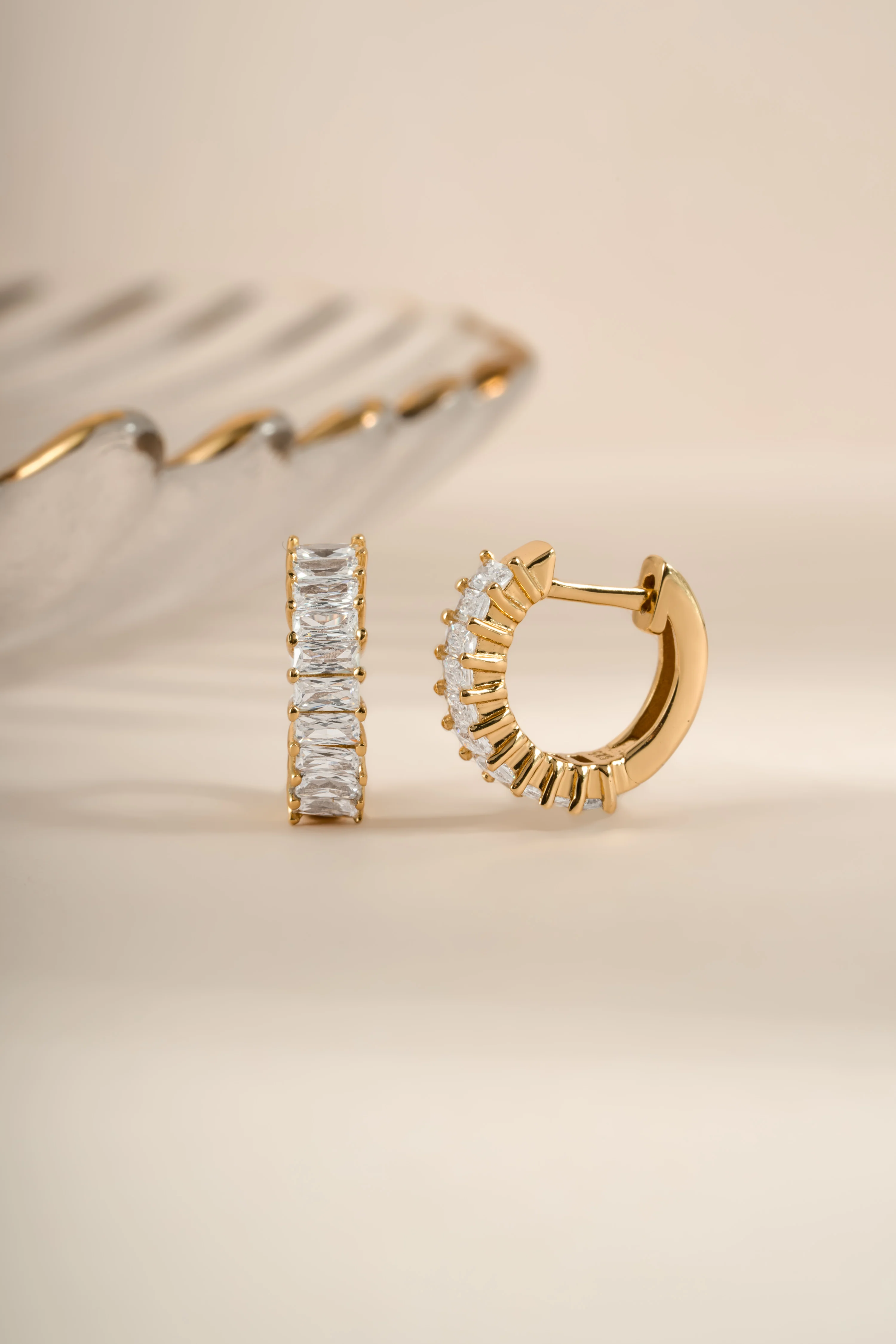 Daryl-Ann's Baguette Hoops - Image 9