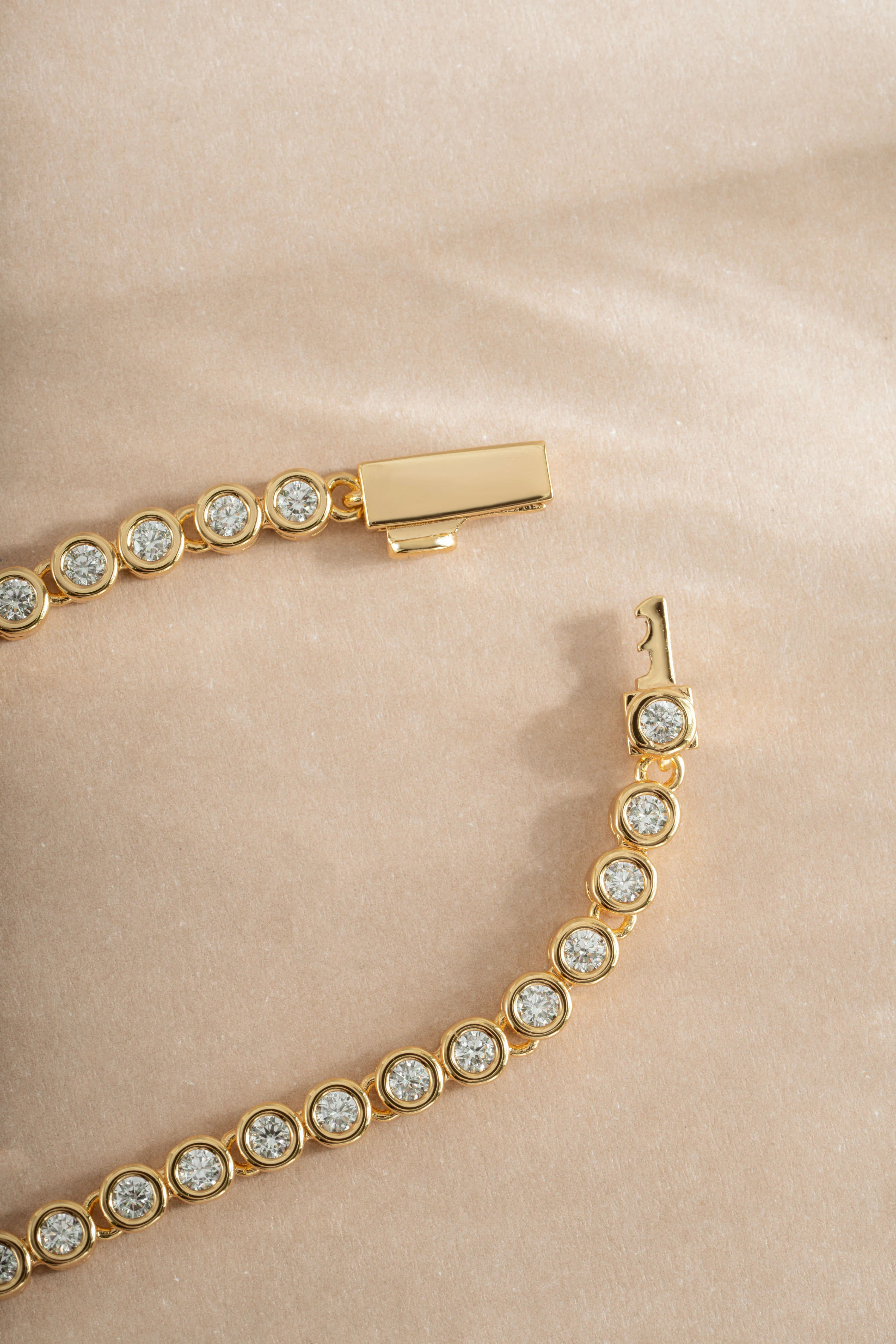 Diamond Baguette Tennis Necklace - Image 7