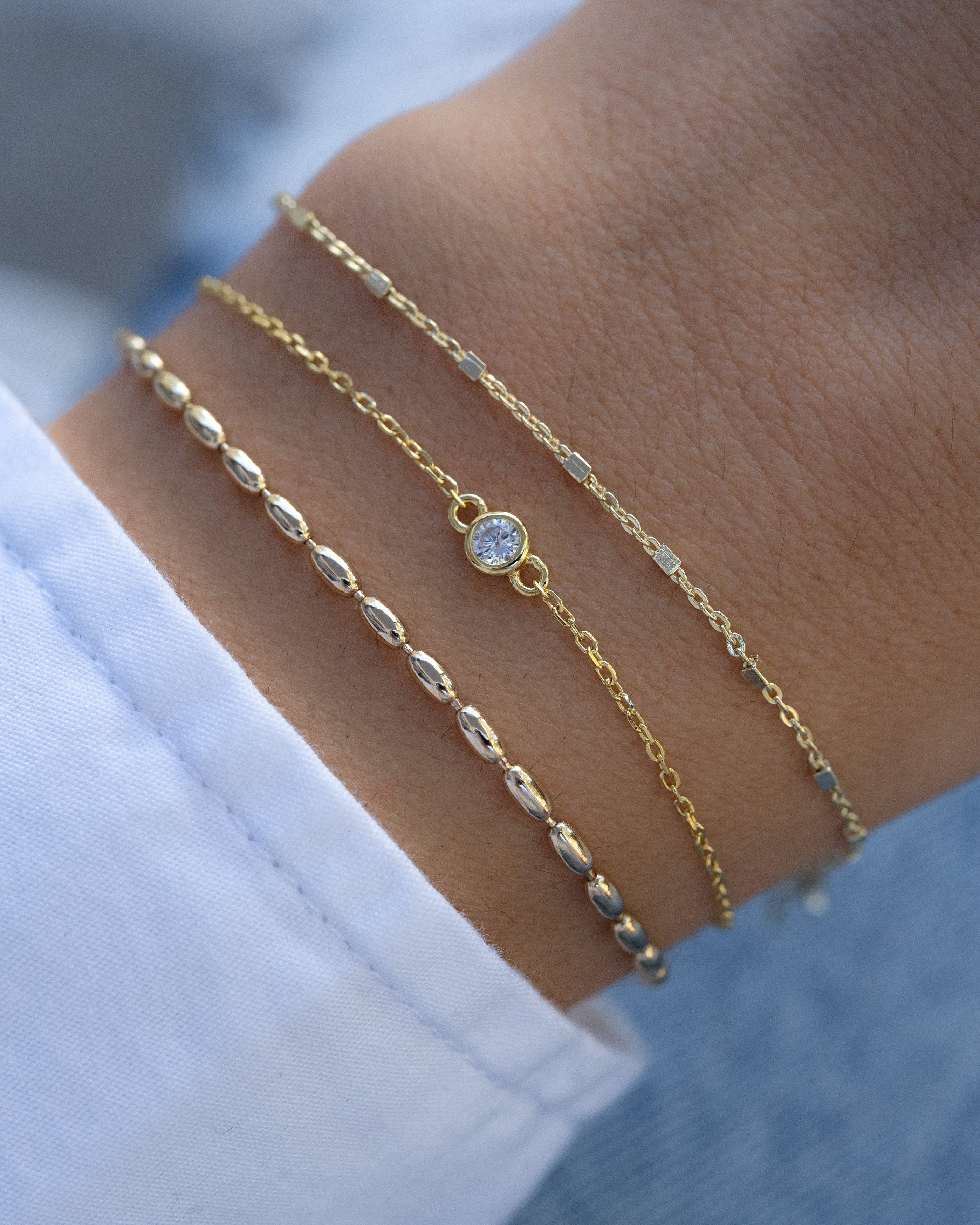 Diamond Bezel Bracelet - Image 7