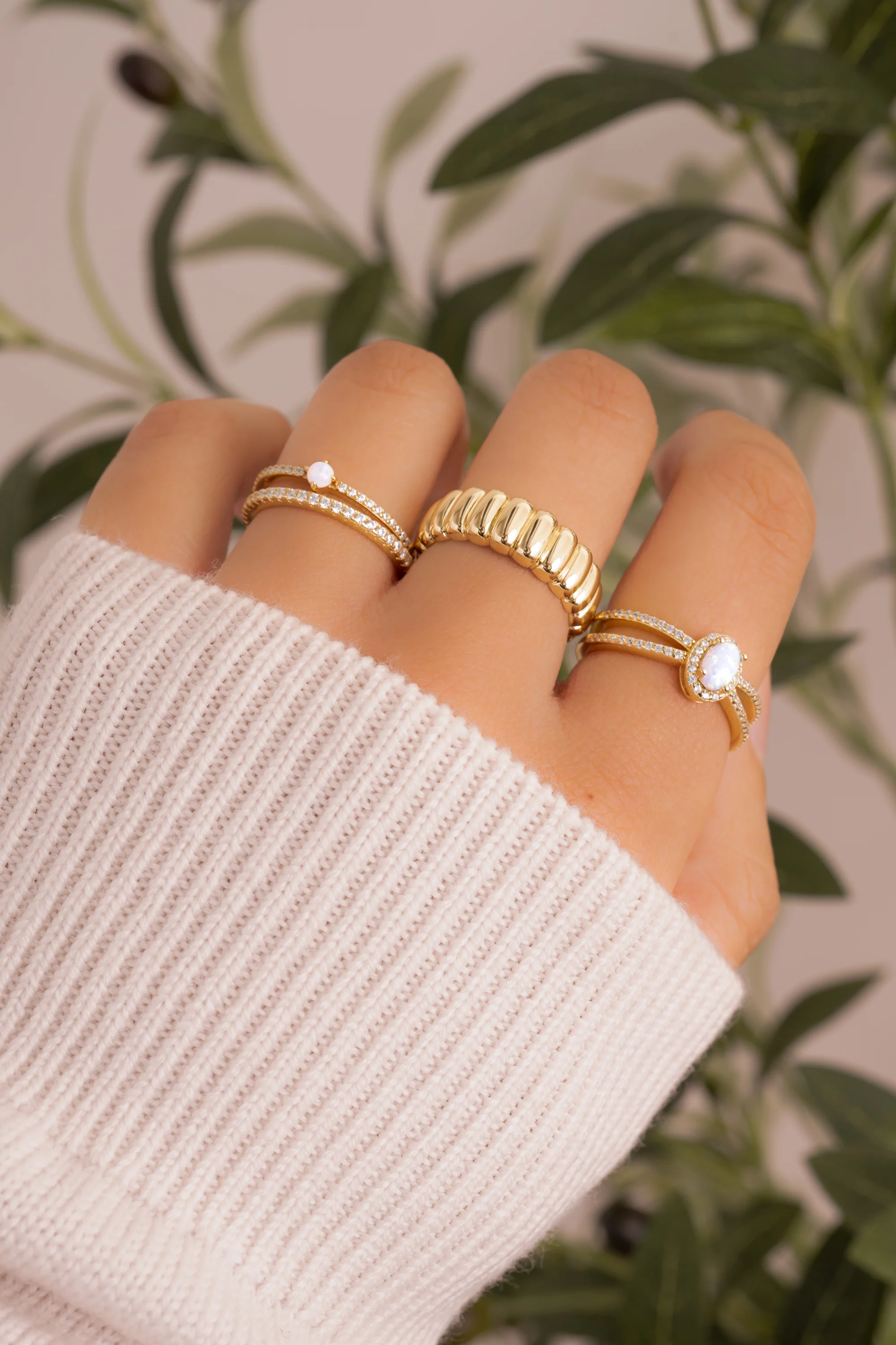 Diamond Birthstone Eternity Rings - Image 6