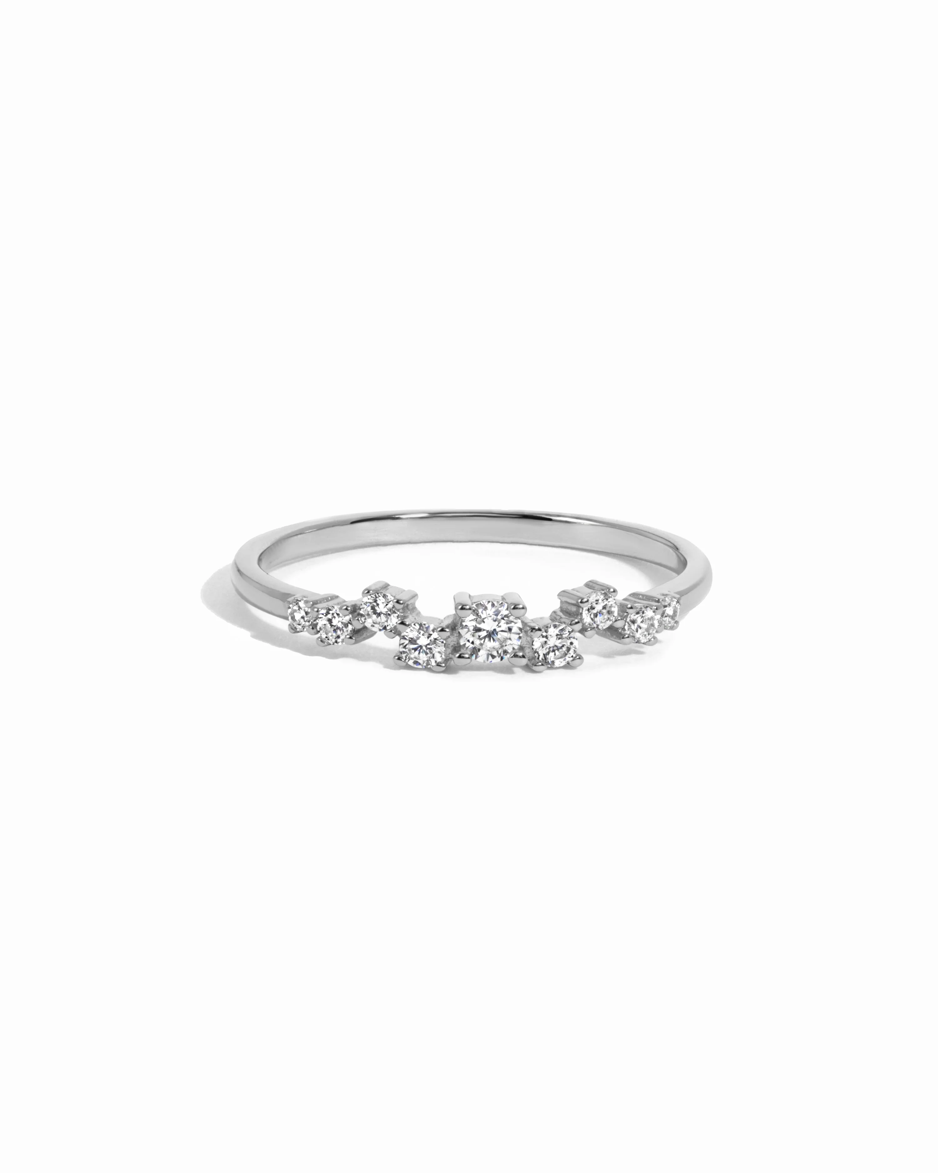 Diamond Cluster Ring - Image 11