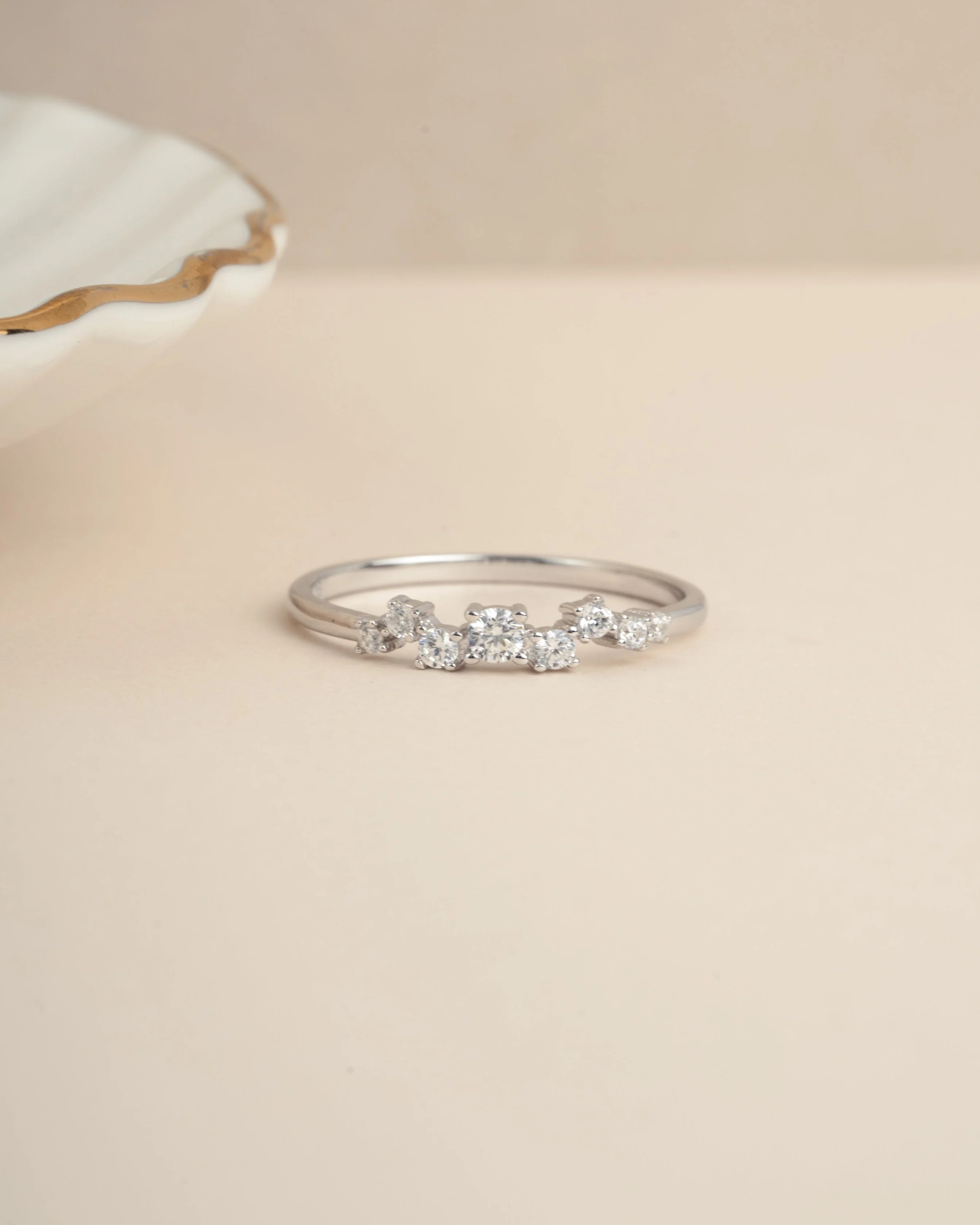 Diamond Cluster Ring - Image 7