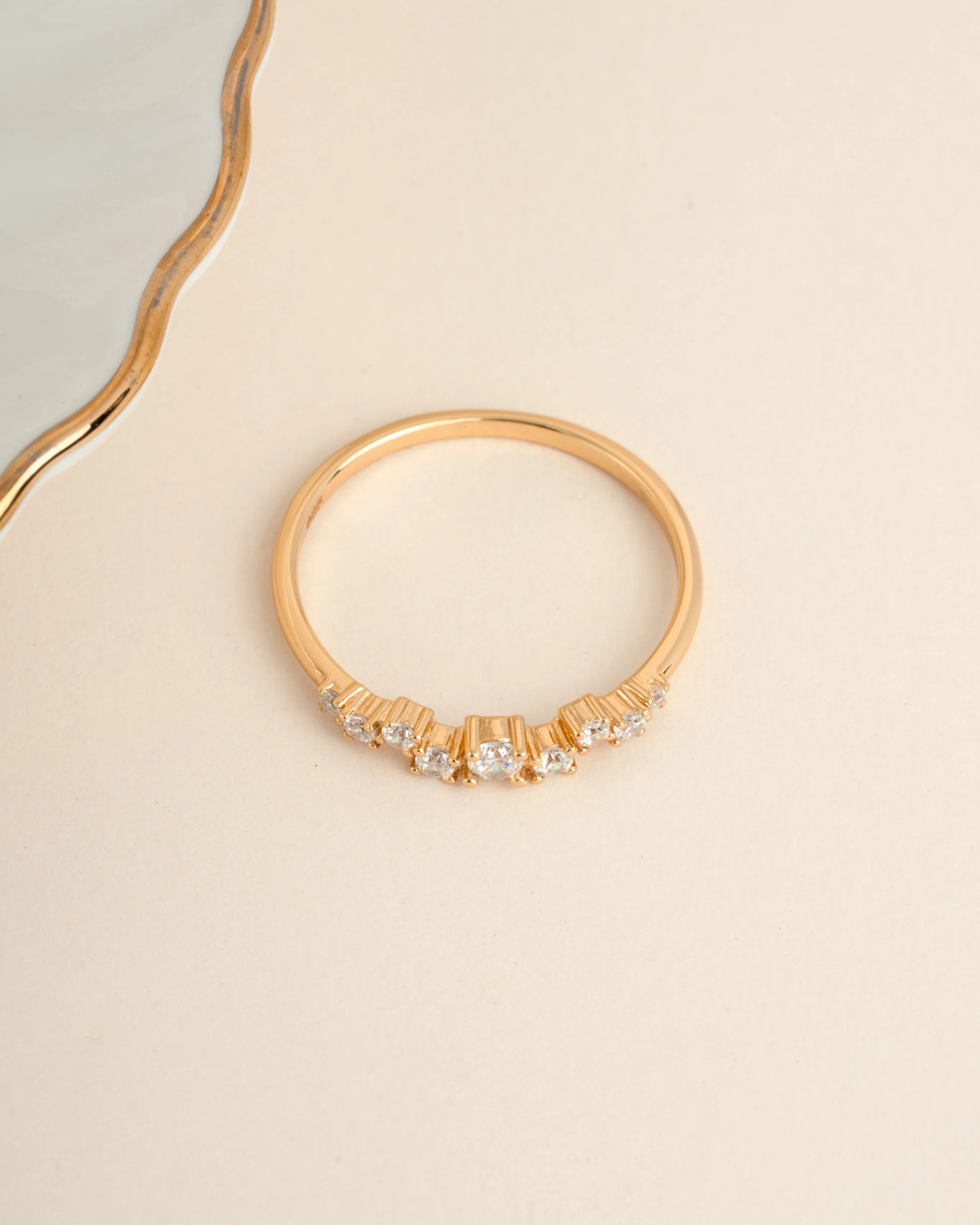 Diamond Cluster Ring - Image 9