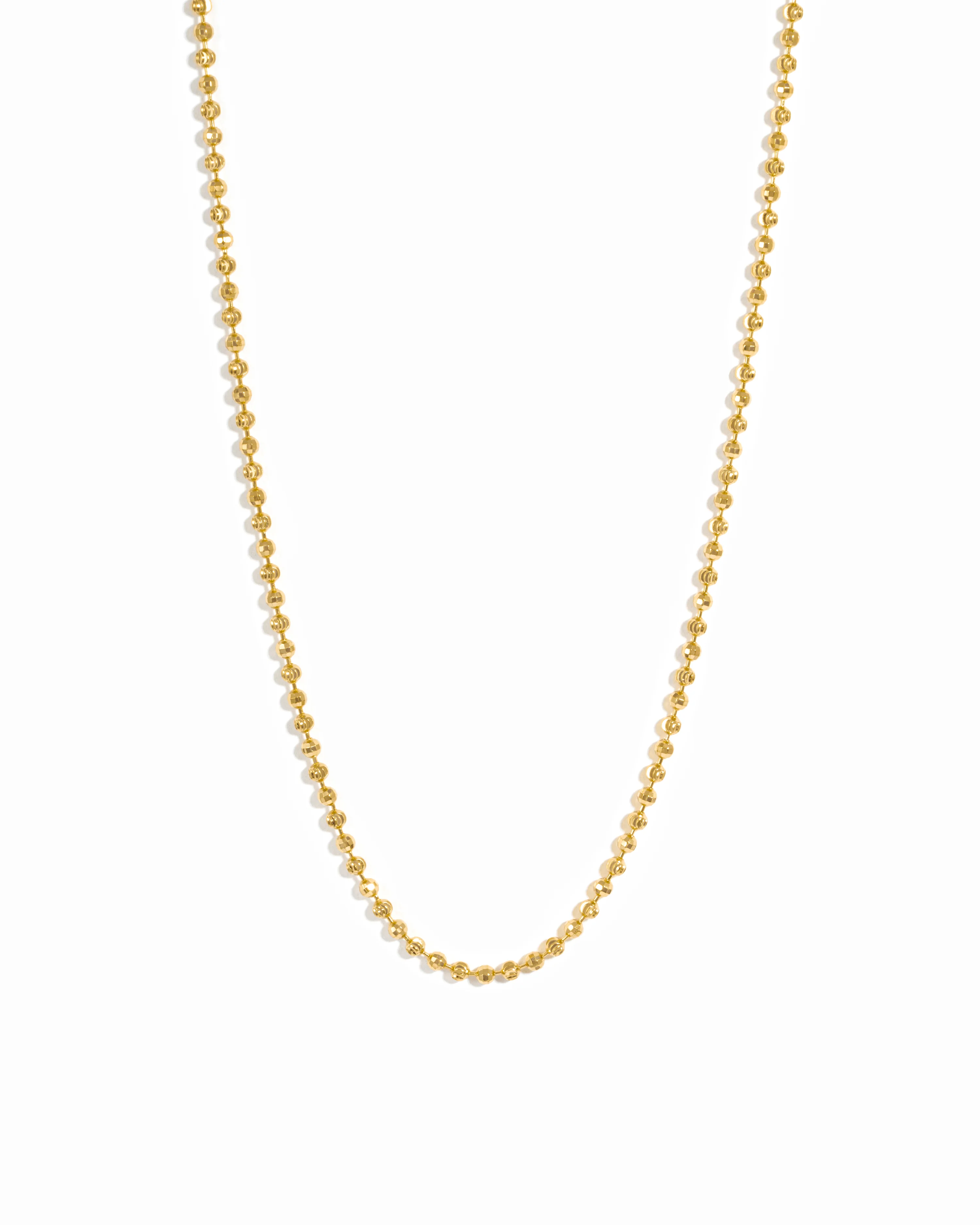 Diamond Cut Chain Necklace