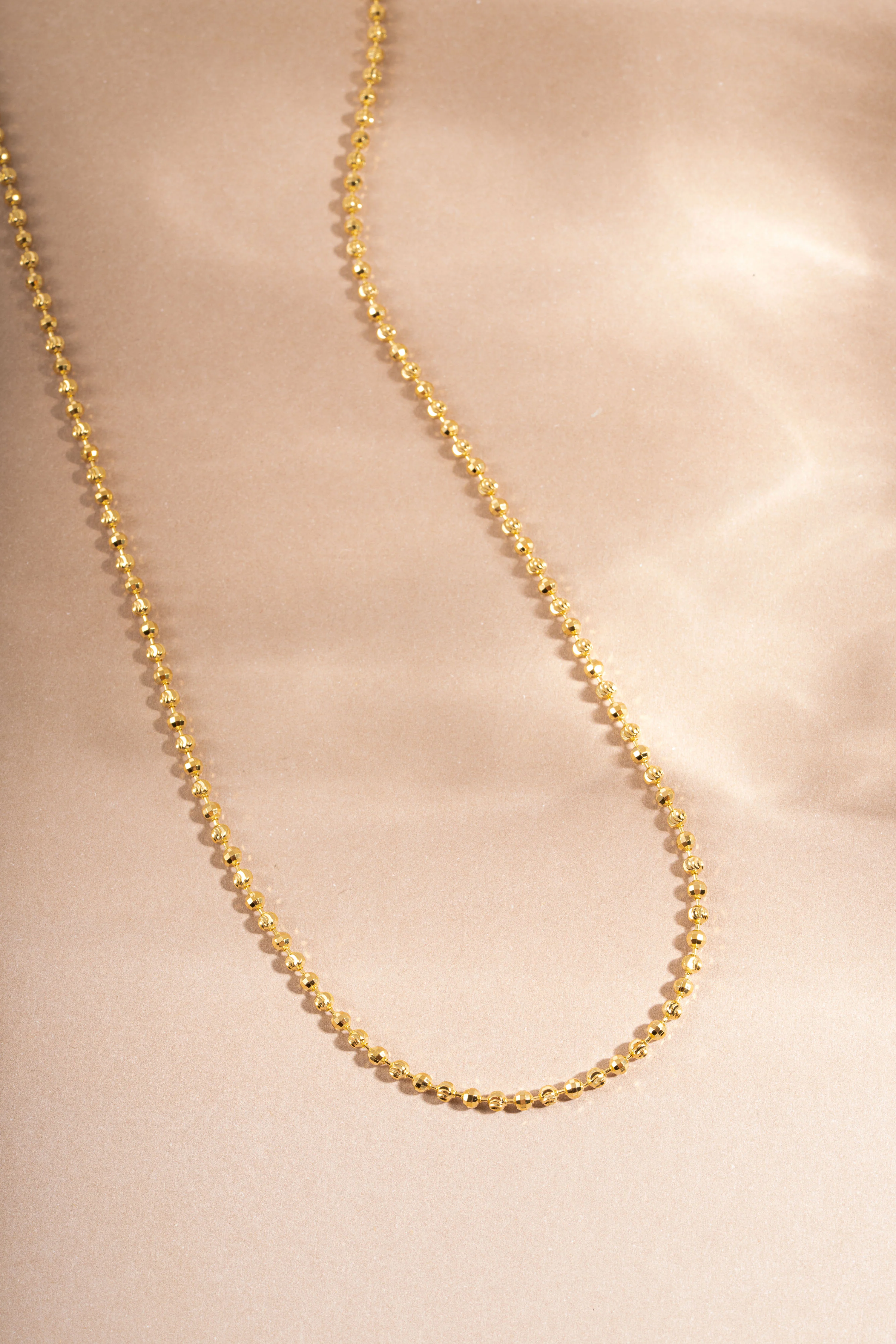 Diamond Cut Chain Necklace - Image 5