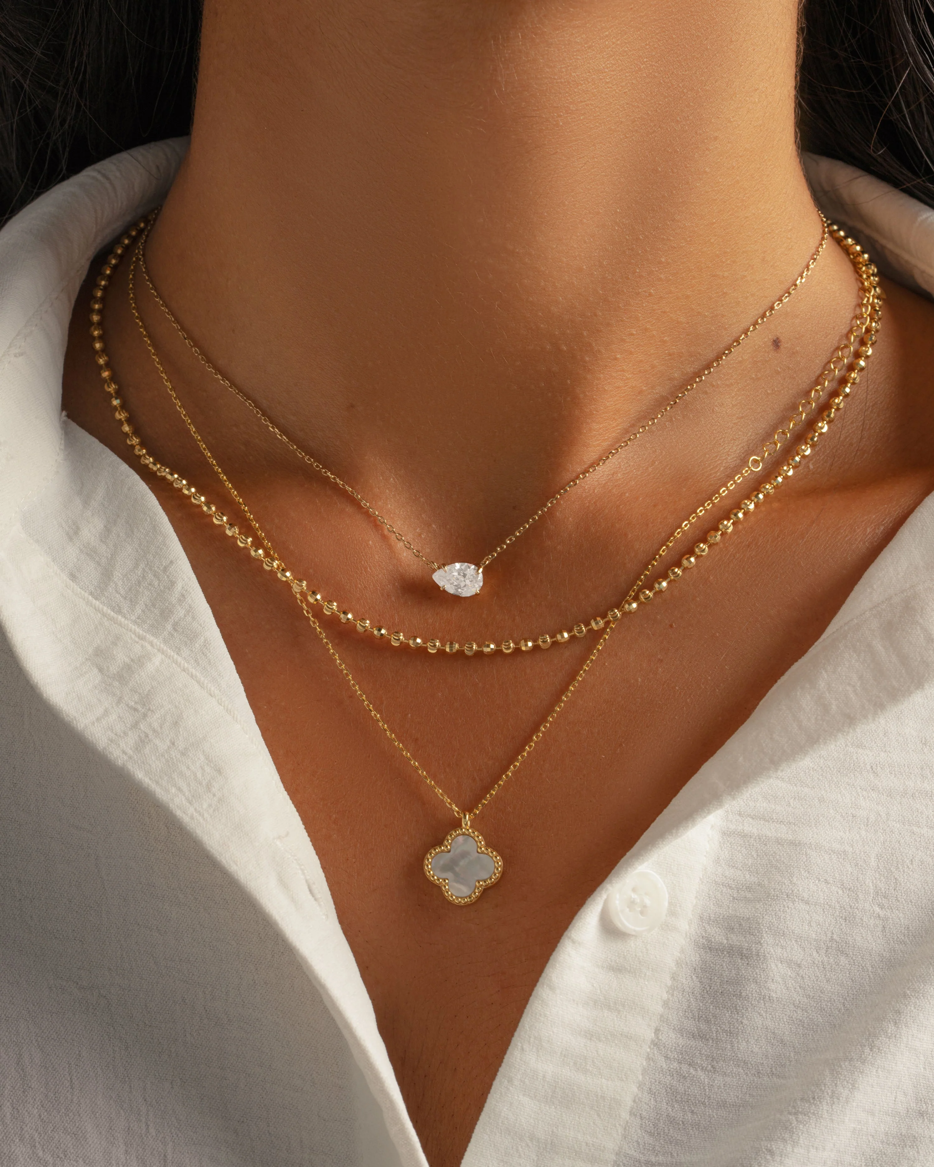 Diamond Cut Chain Necklace - Image 6