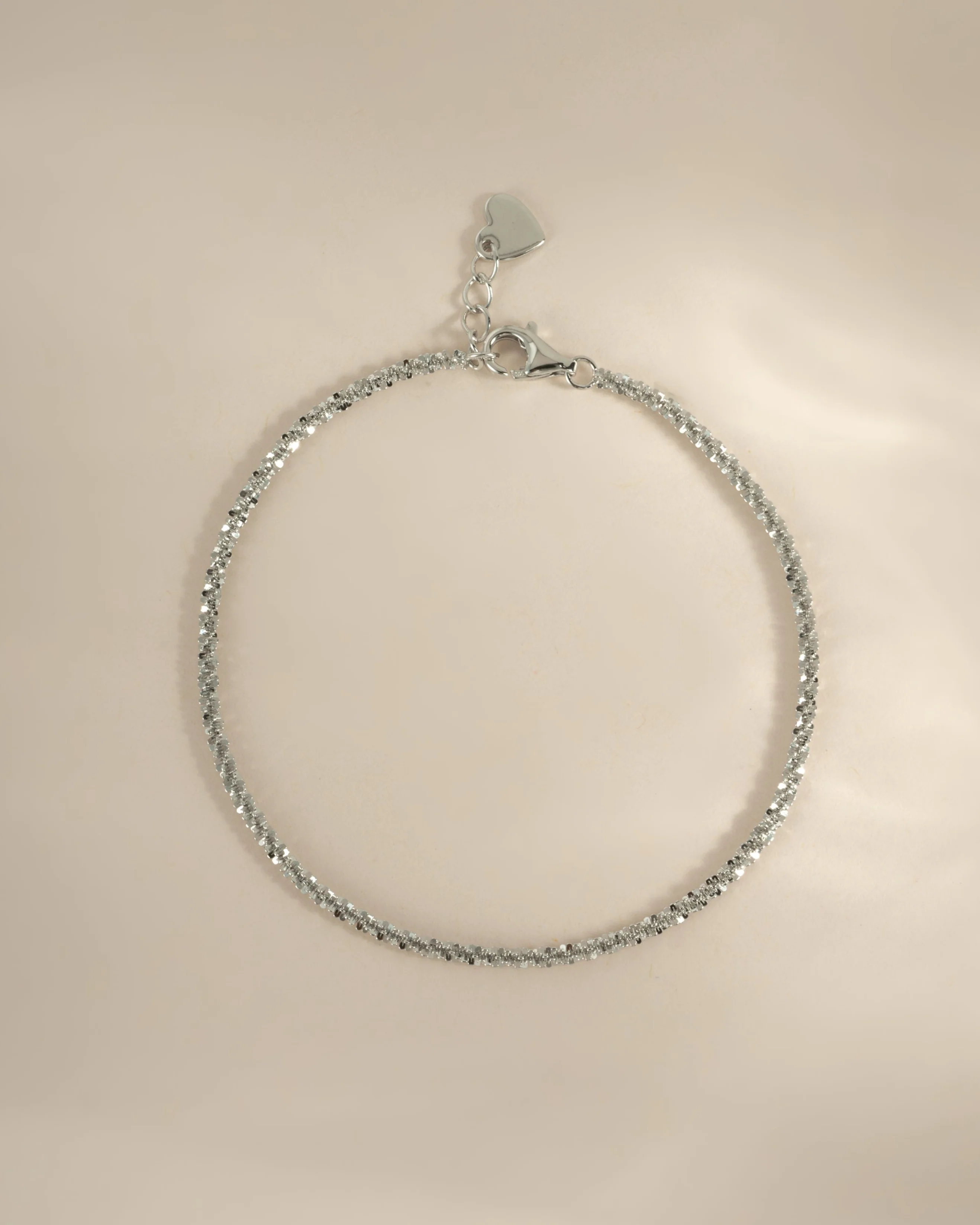 Diamond Cut Rope Chain Bracelet - Image 3