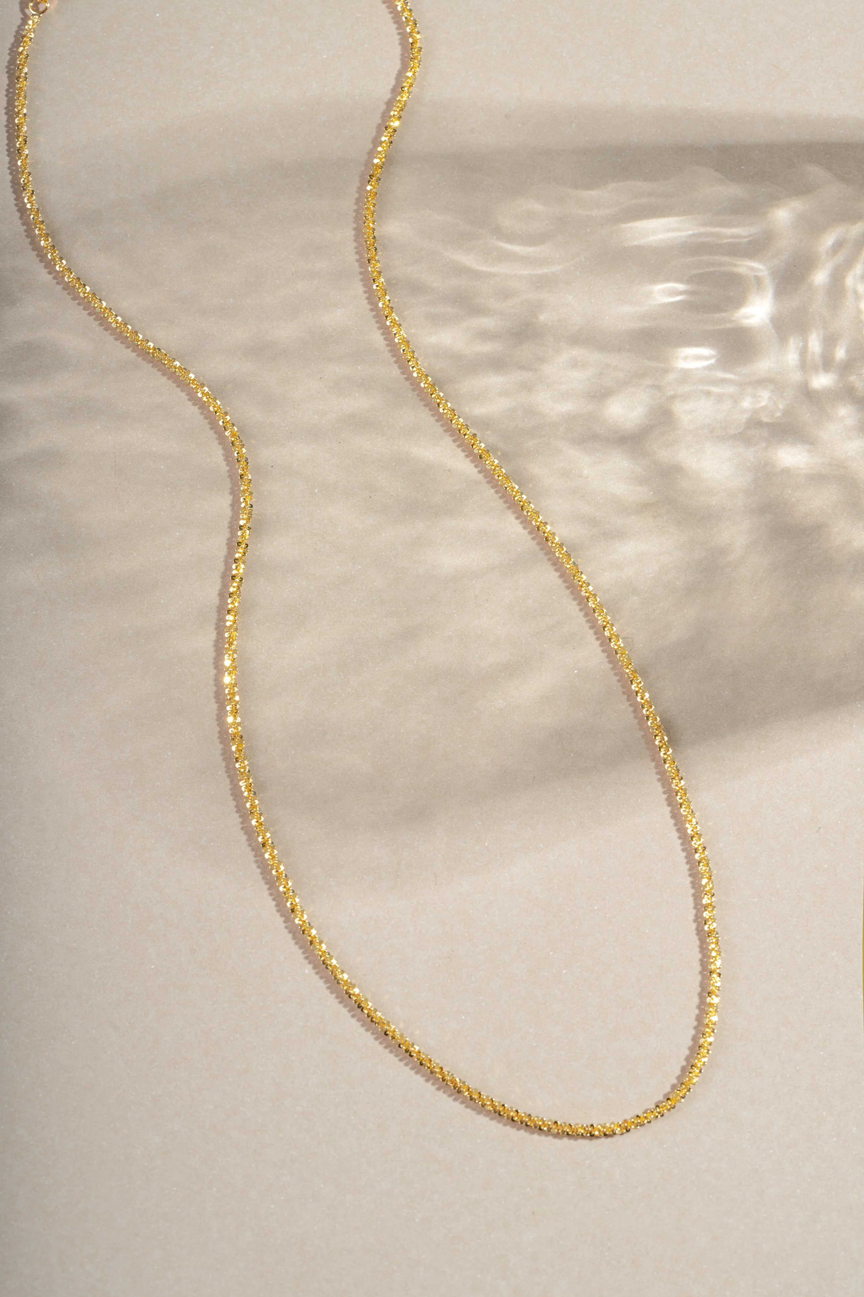Diamond Cut Rope Chain Necklace - Image 8