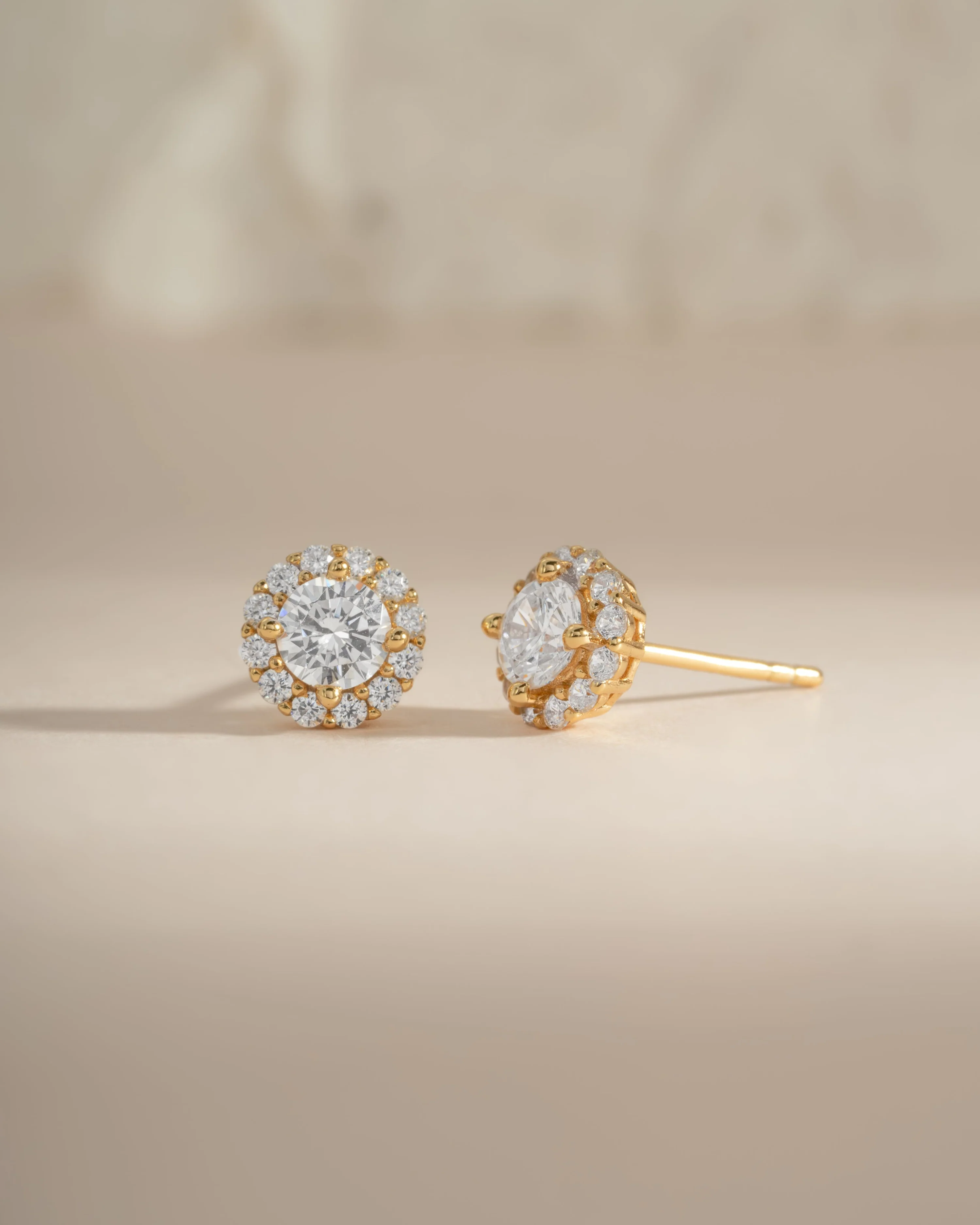 Diamond Halo Studs - Image 5