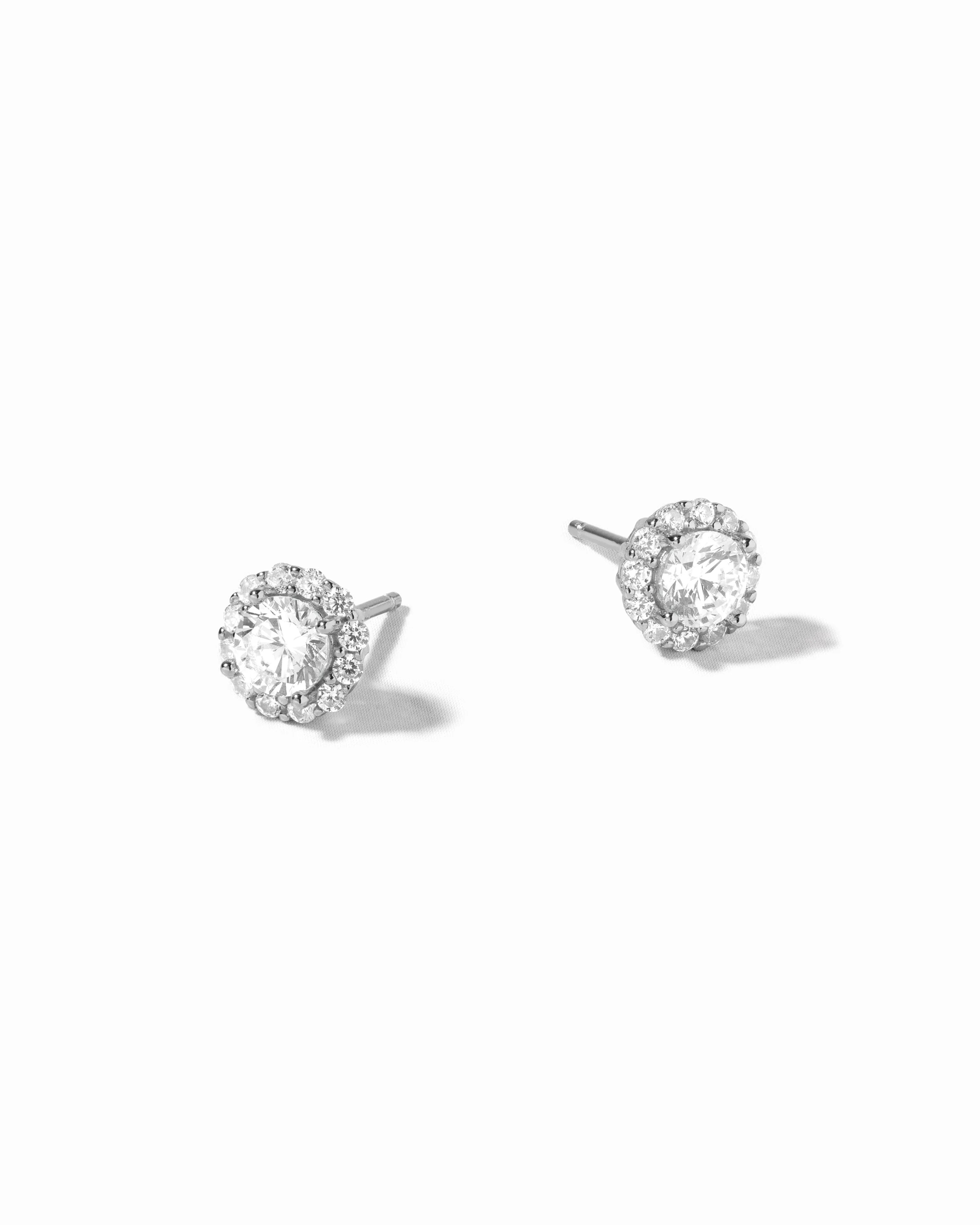 Diamond Halo Studs - Image 8