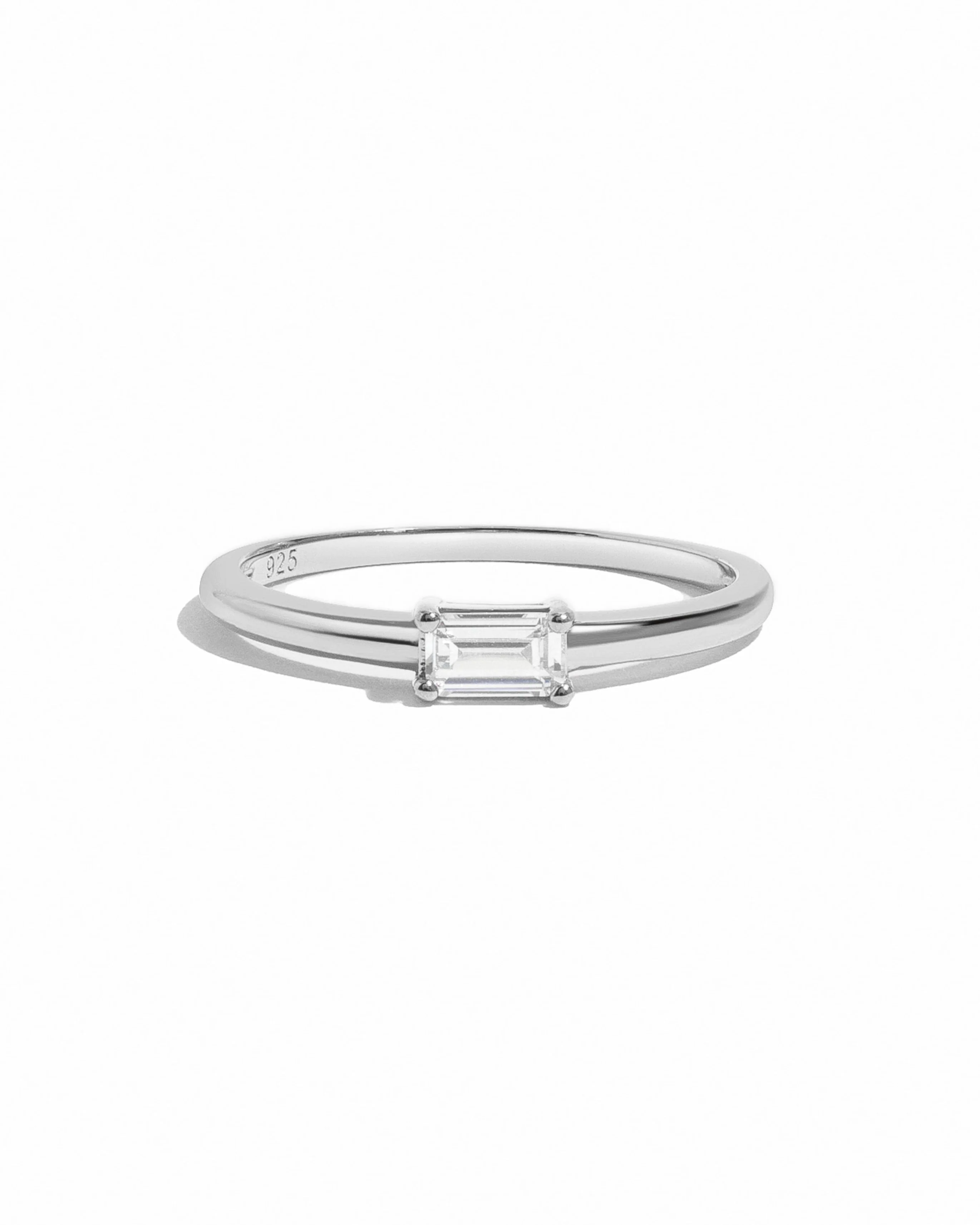 Diamond Lori Baguette Ring - Image 9