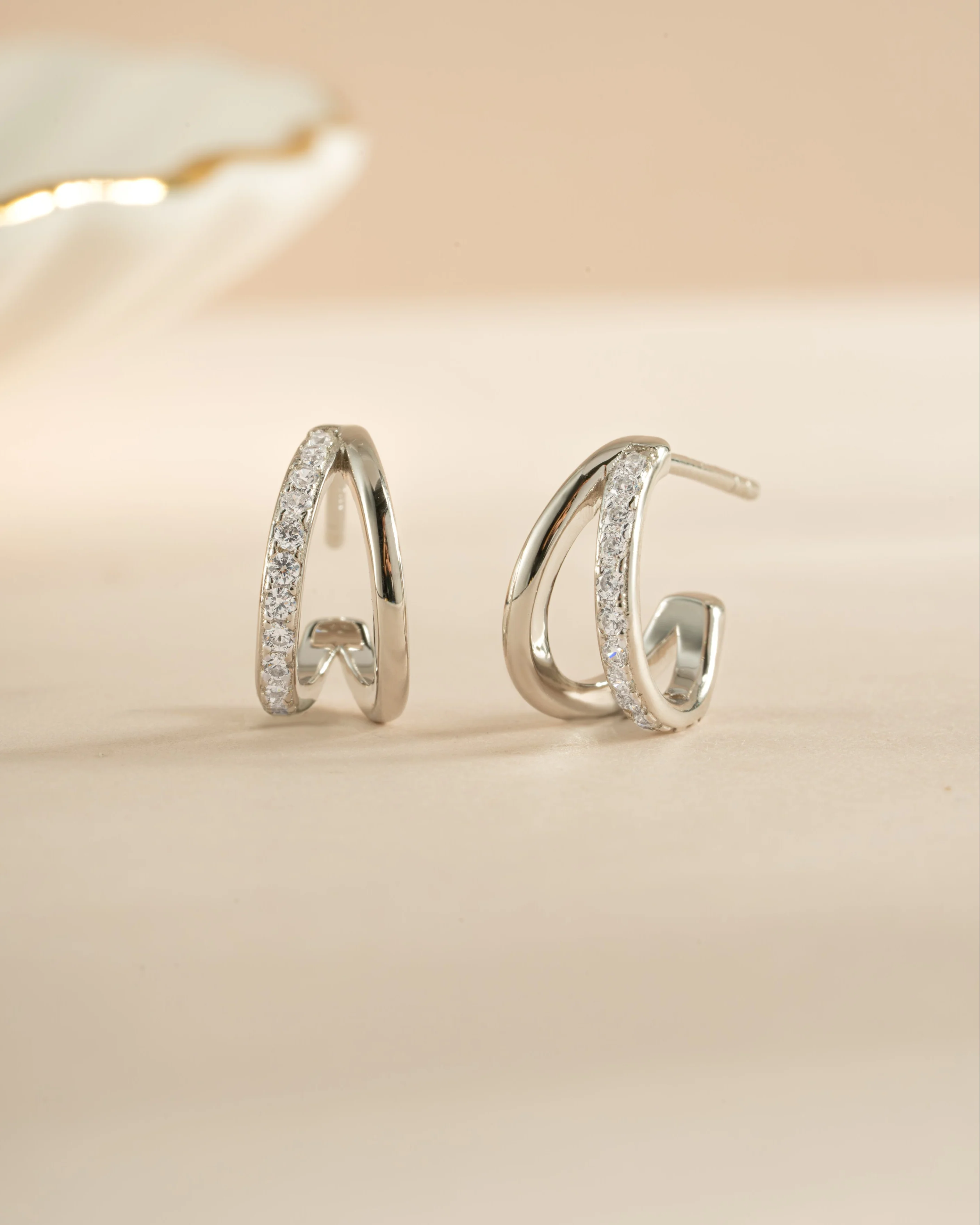 Double Diamond Hoops - Image 5