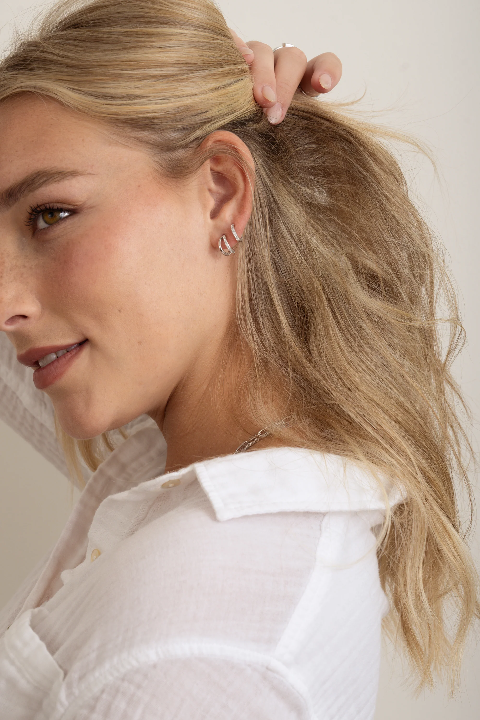 Double Diamond Hoops - Image 6