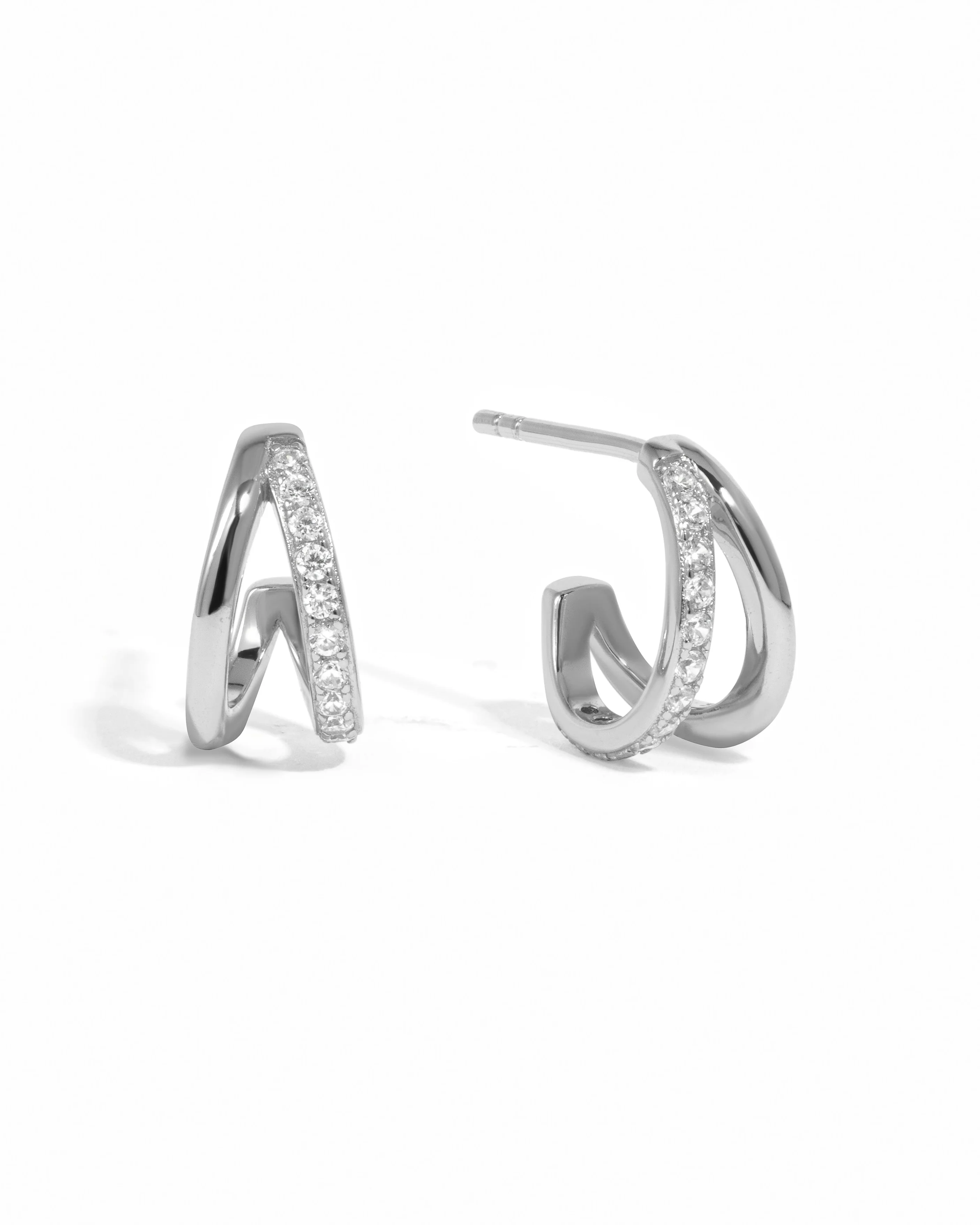 Double Diamond Hoops - Image 9