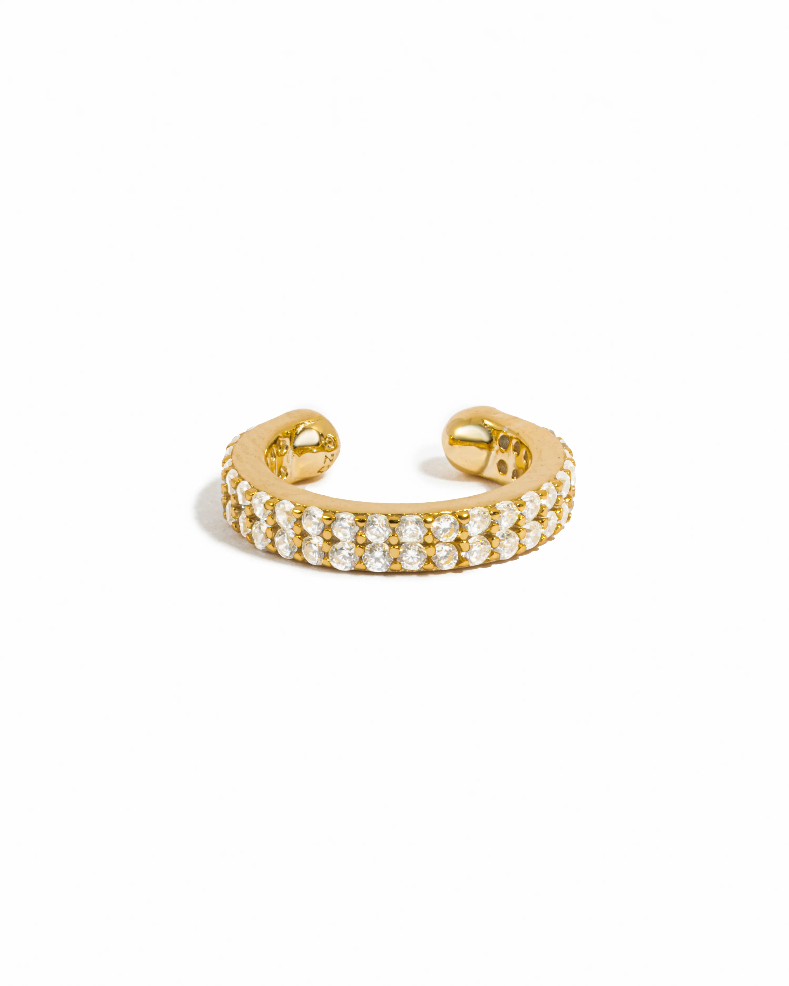 Double Row CZ Ear Cuff