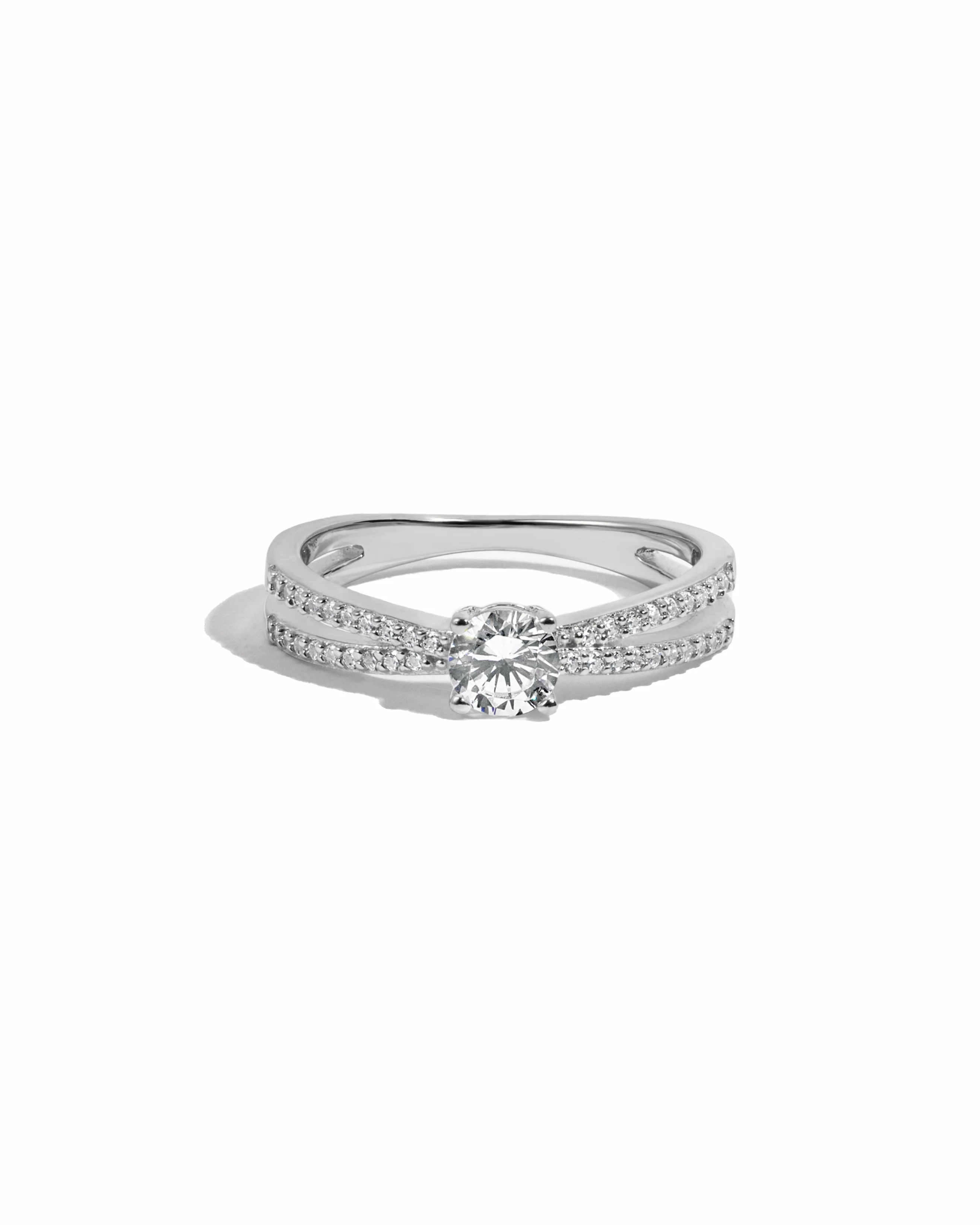 Double Shank Diamond Ring - Image 13