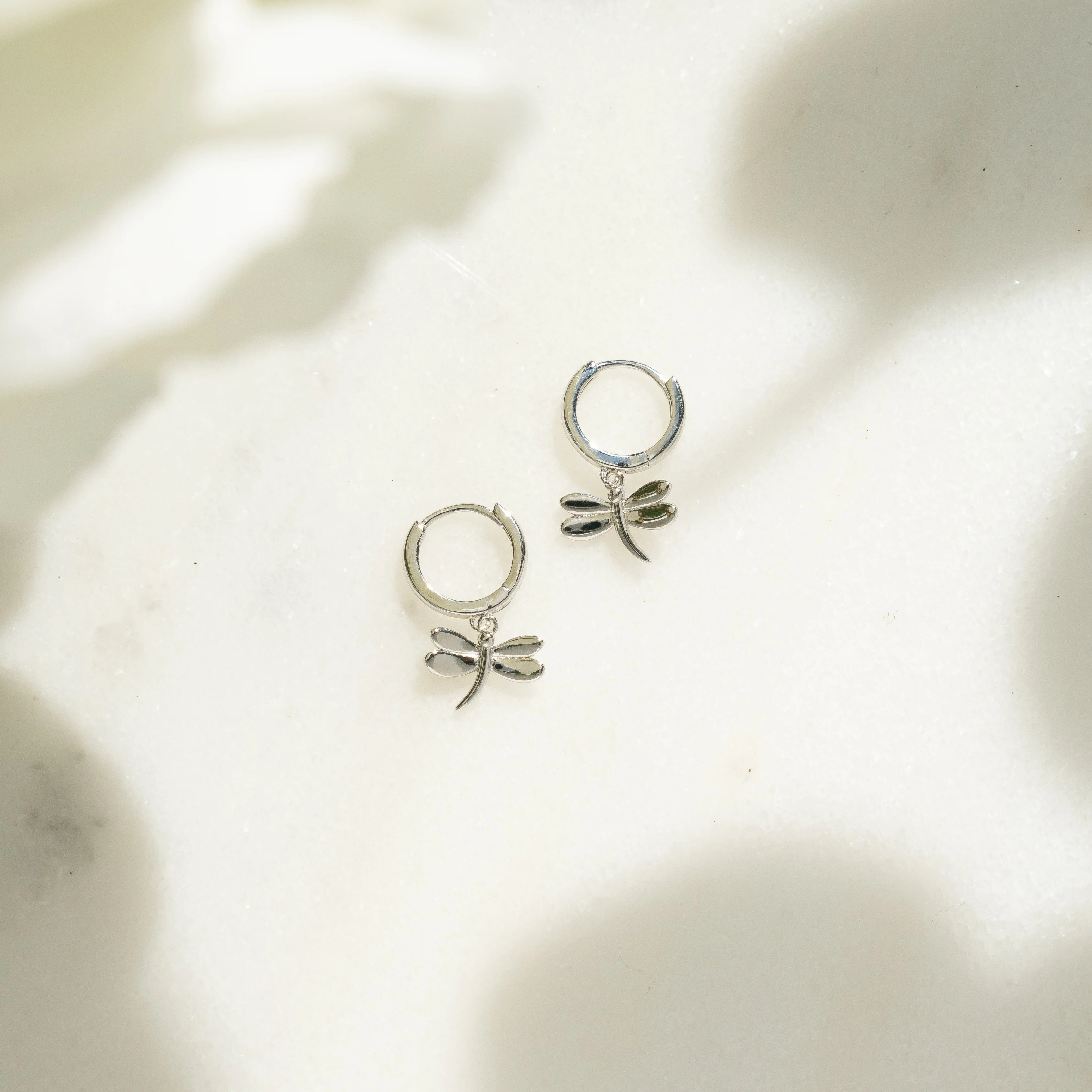 Dragonfly Huggie Hoops - Image 7