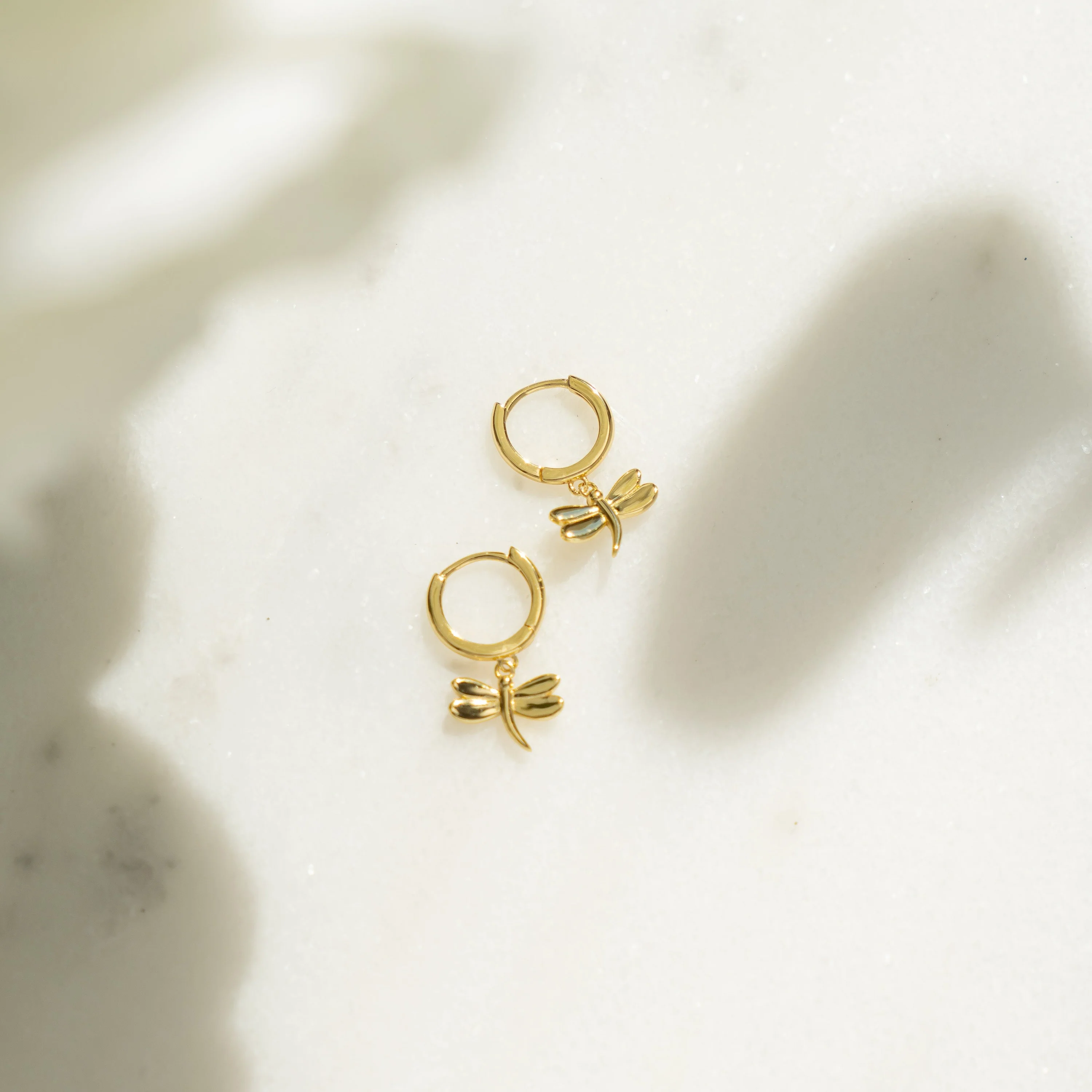 Dragonfly Huggie Hoops - Image 8