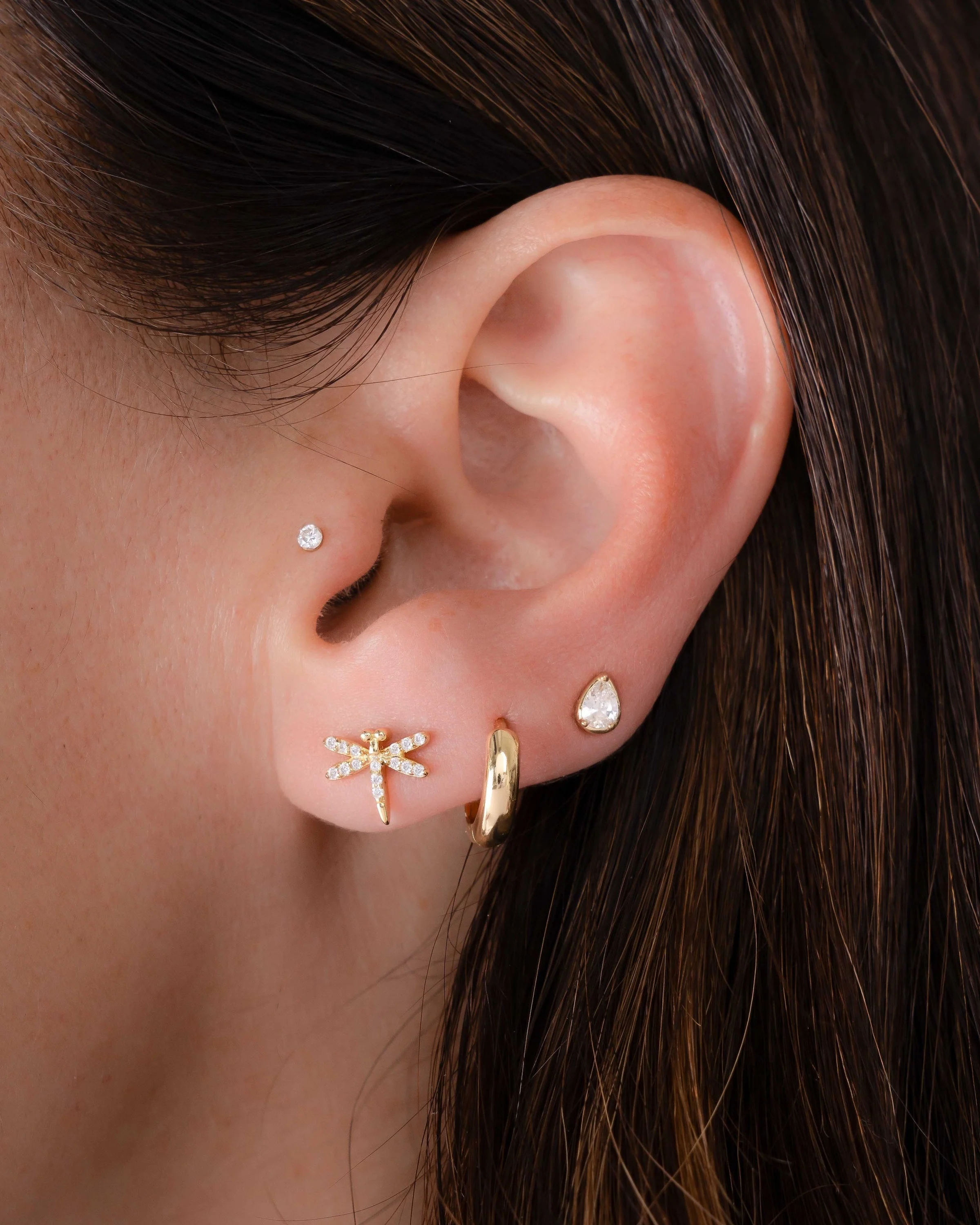 Dragonfly Stud Earrings - Image 2