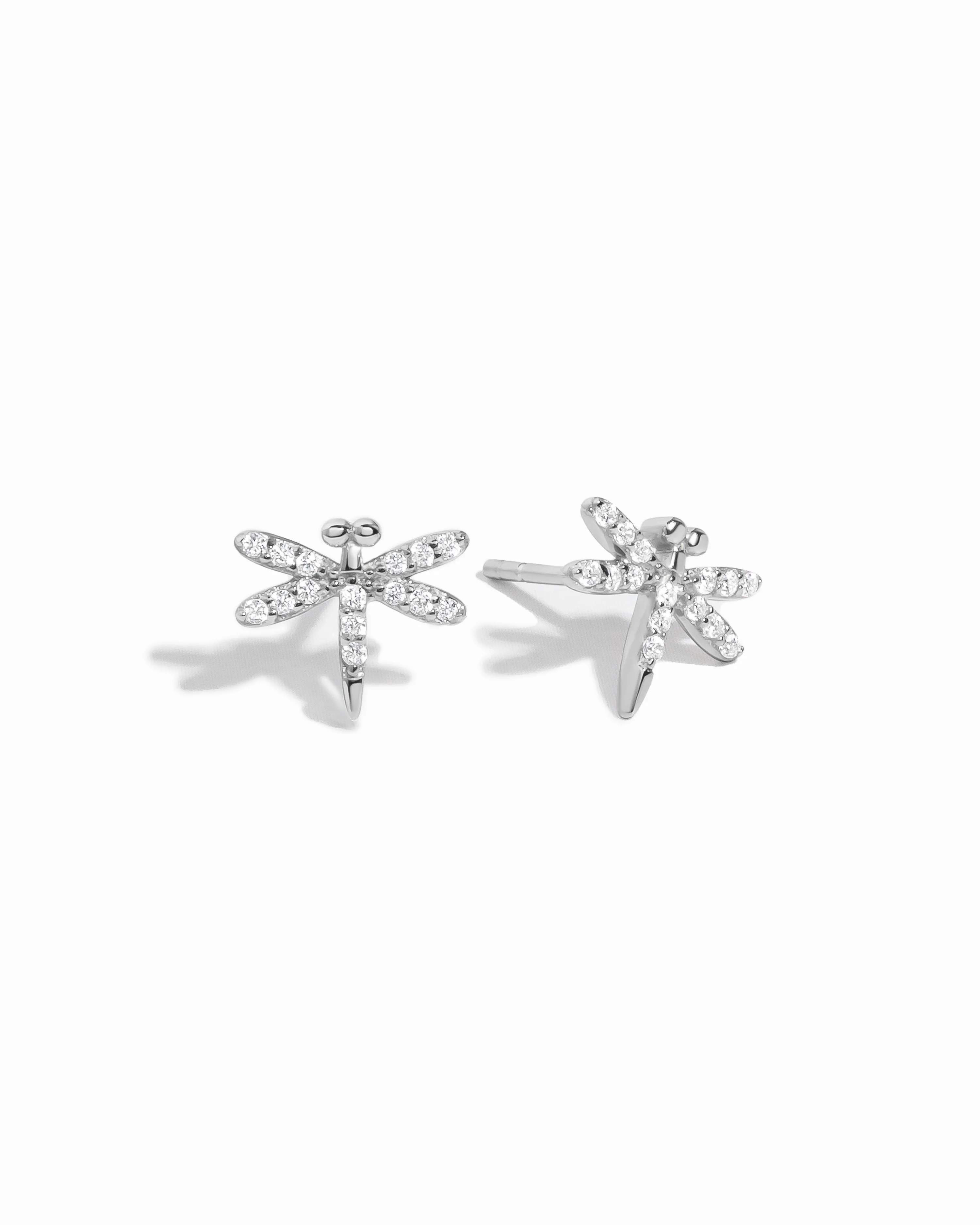 Dragonfly Stud Earrings - Image 3