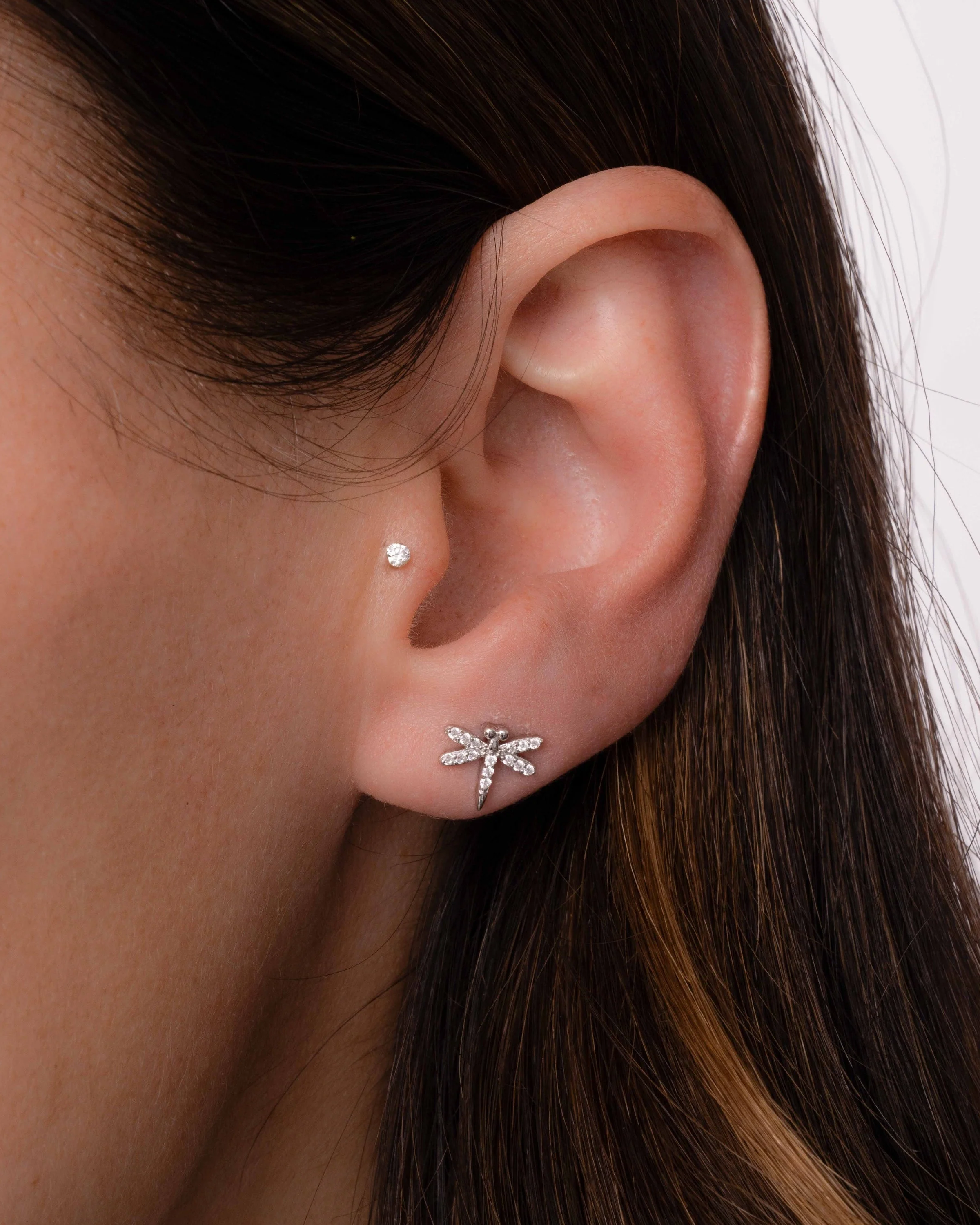 Dragonfly Stud Earrings - Image 4