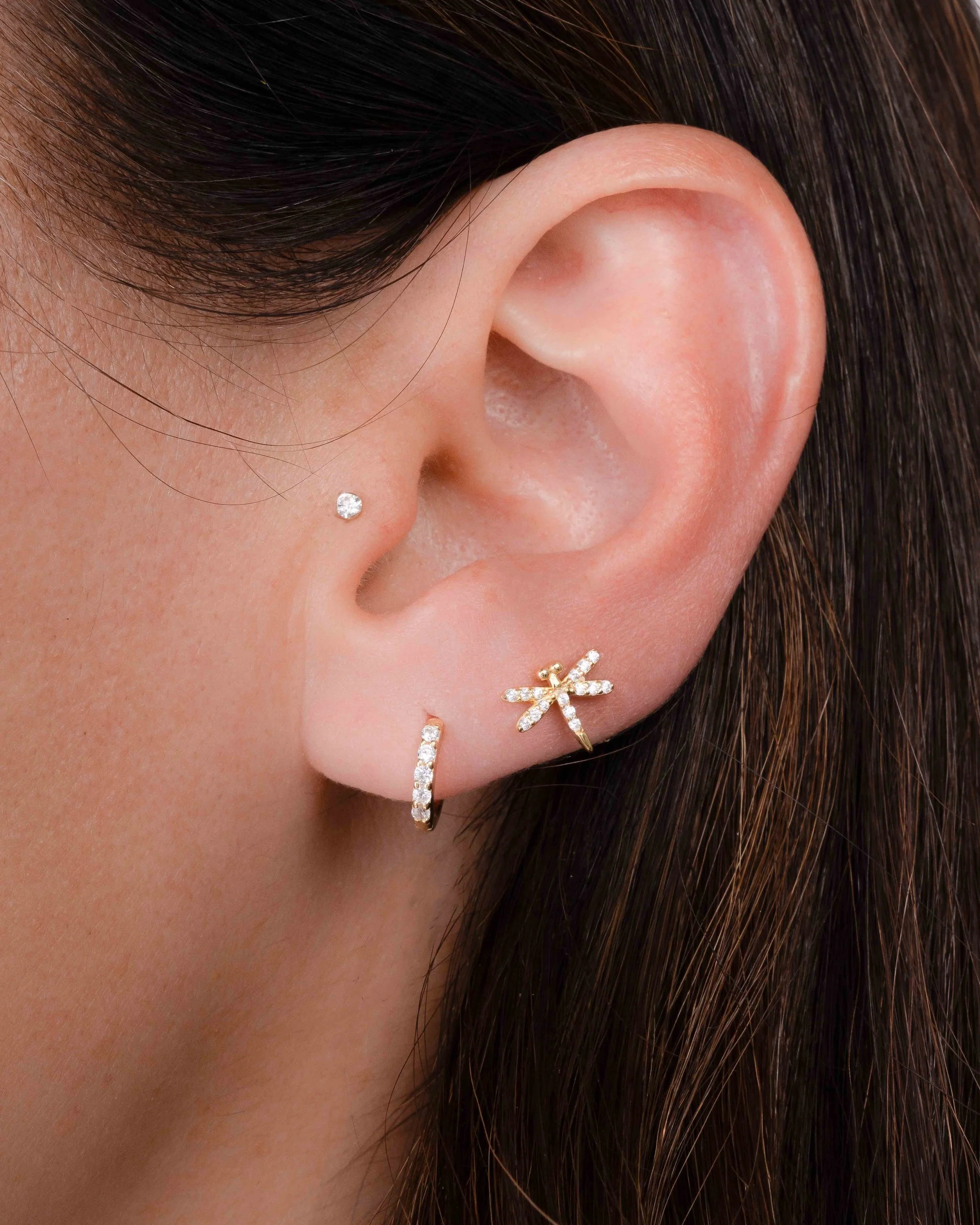 Dragonfly Stud Earrings - Image 6