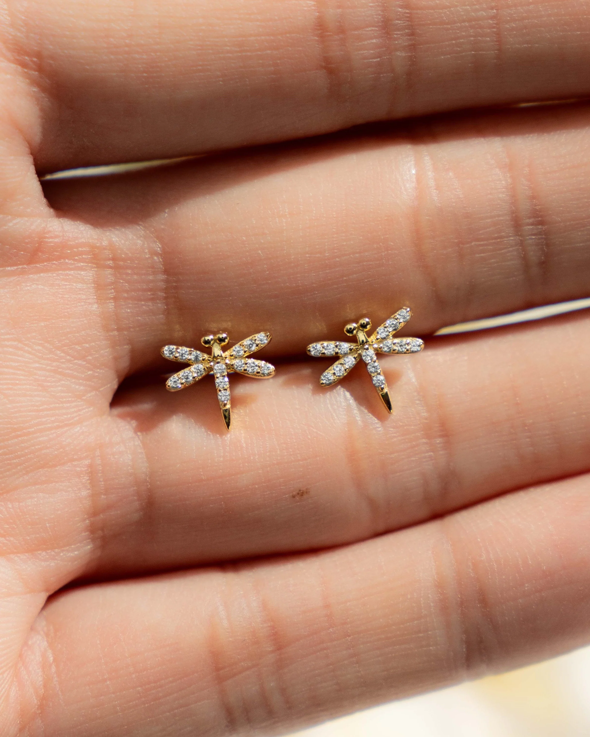 Dragonfly Stud Earrings - Image 8