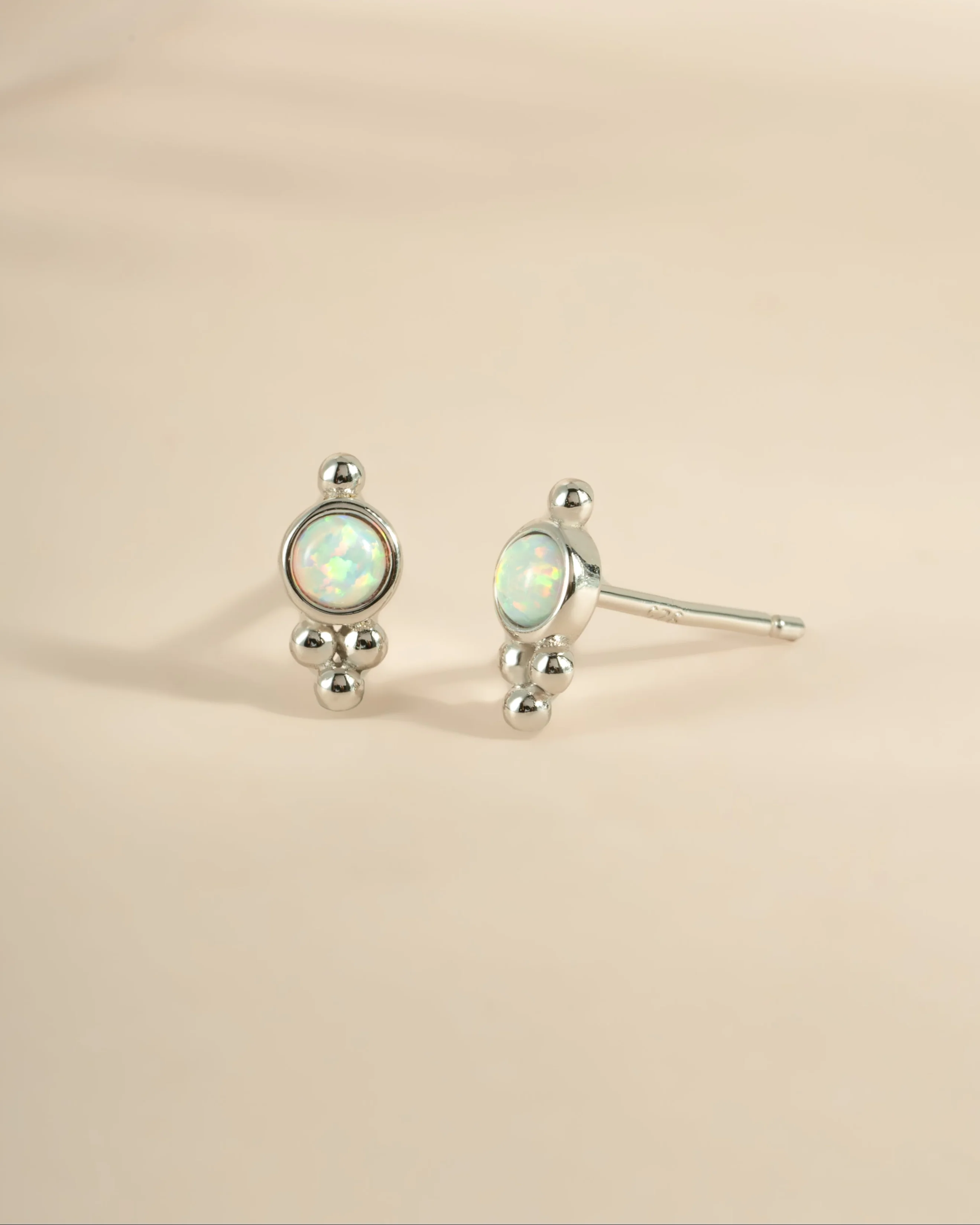 Embellished Opal Studs - Image 3