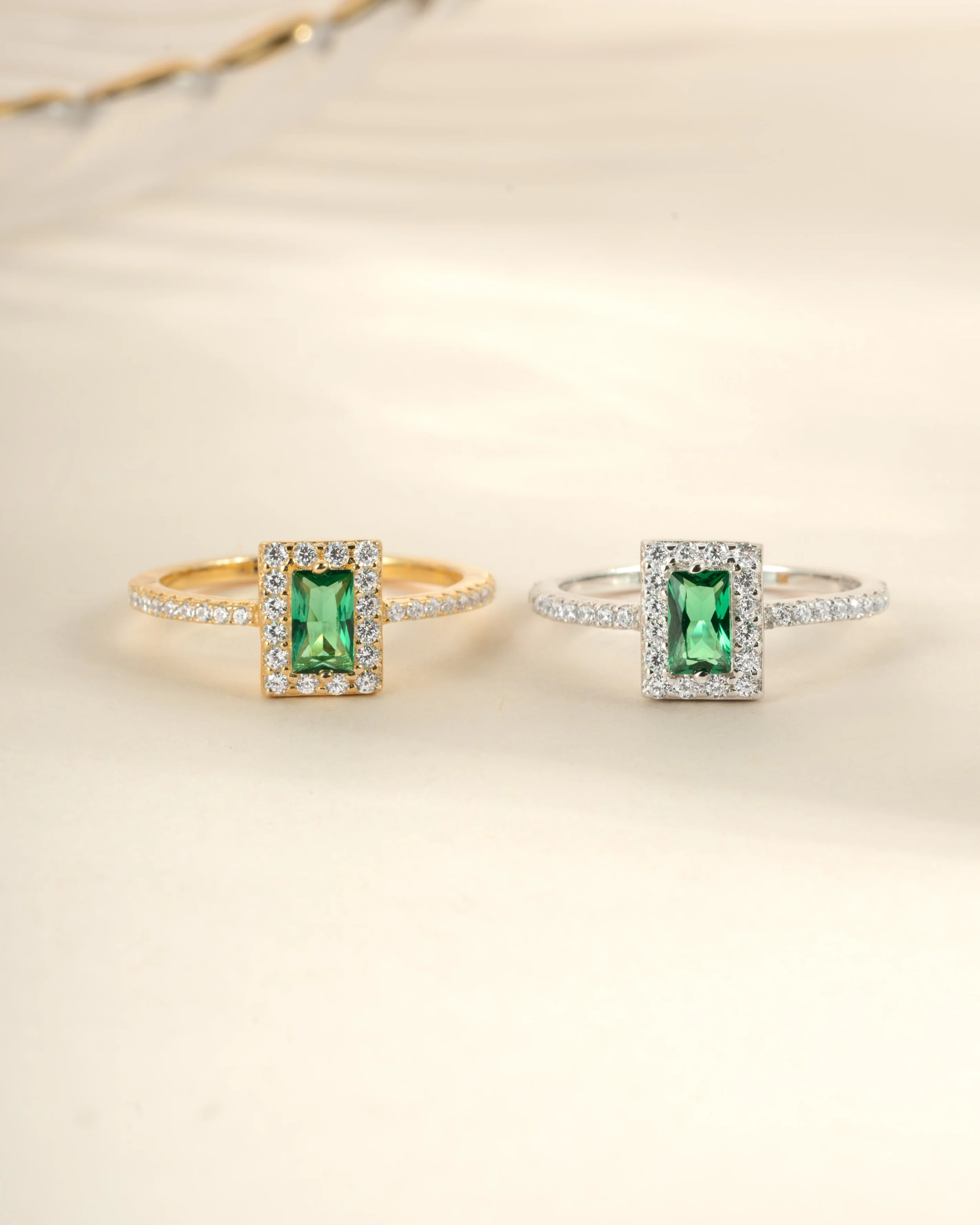 Emerald CZ Ring - Image 3