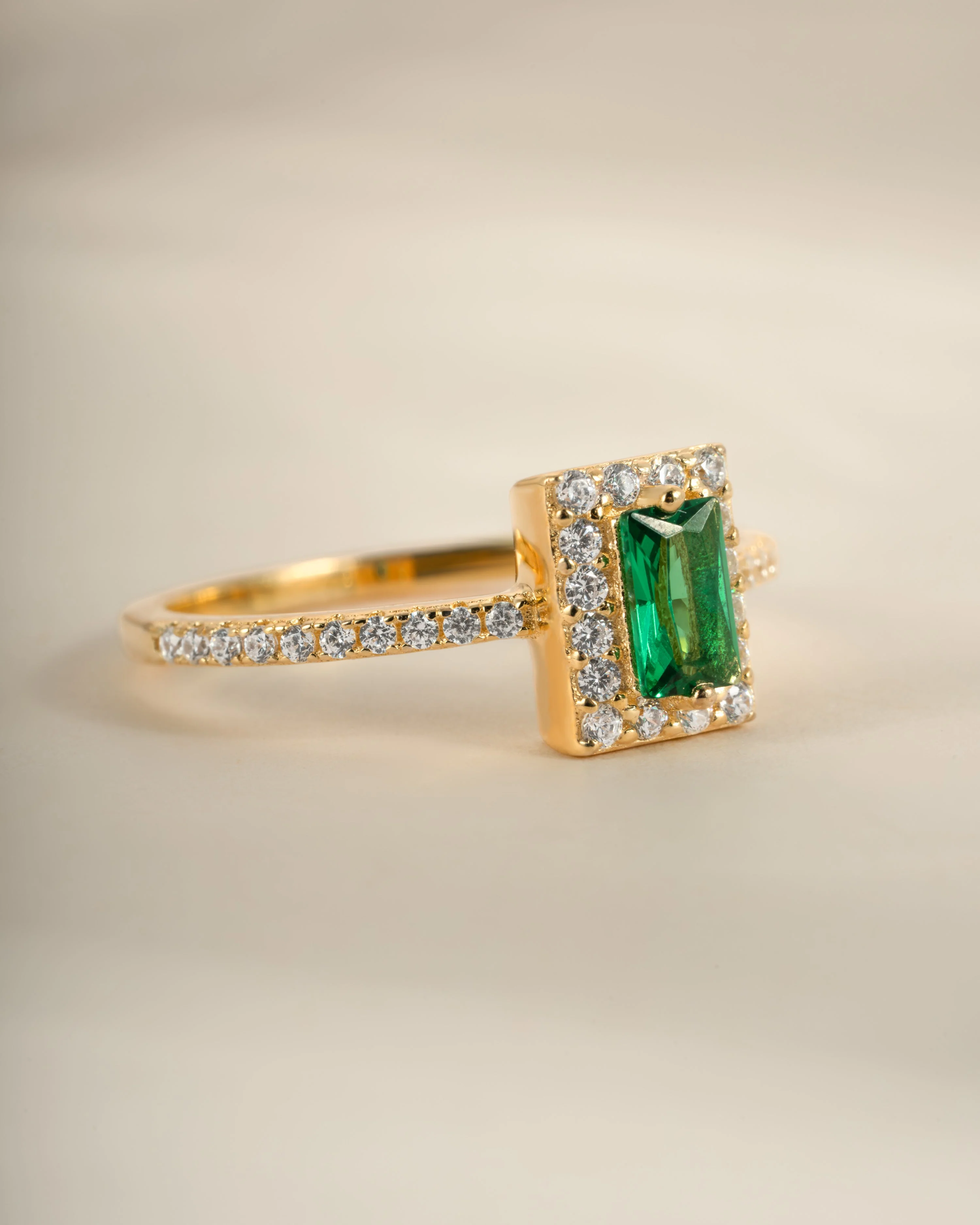 Emerald CZ Ring - Image 5