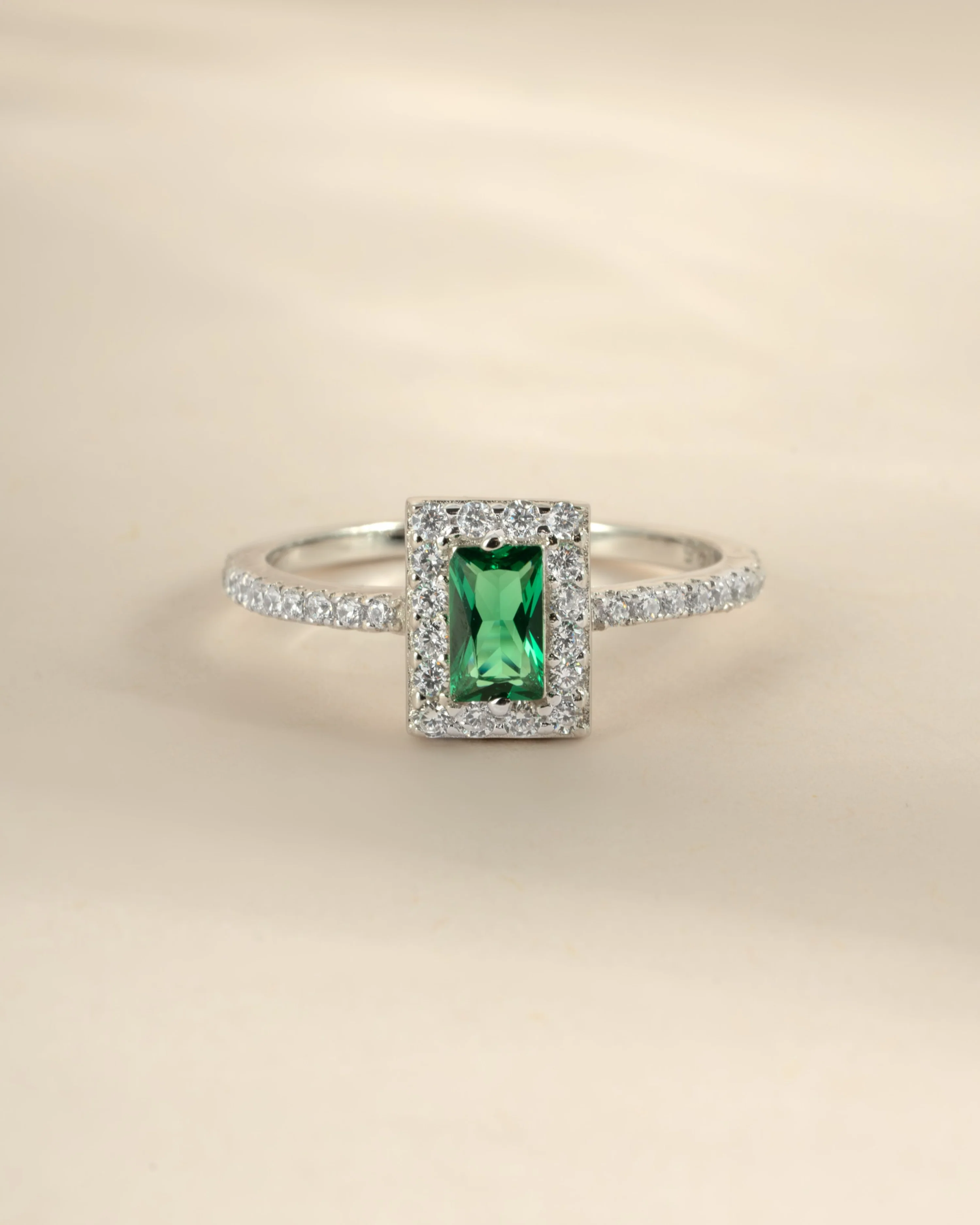 Emerald CZ Ring - Image 7