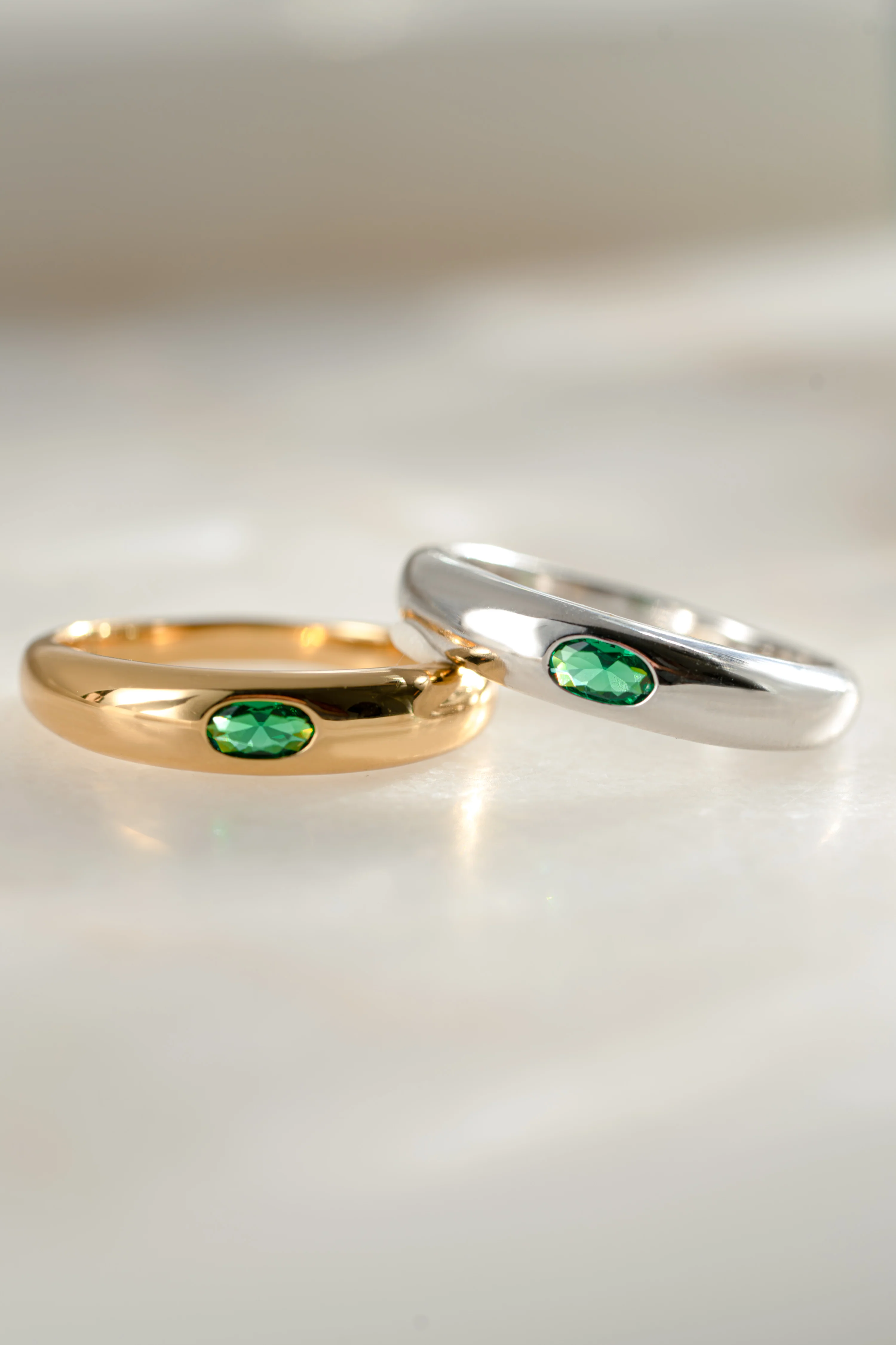 Emerald Dome Ring - Image 3