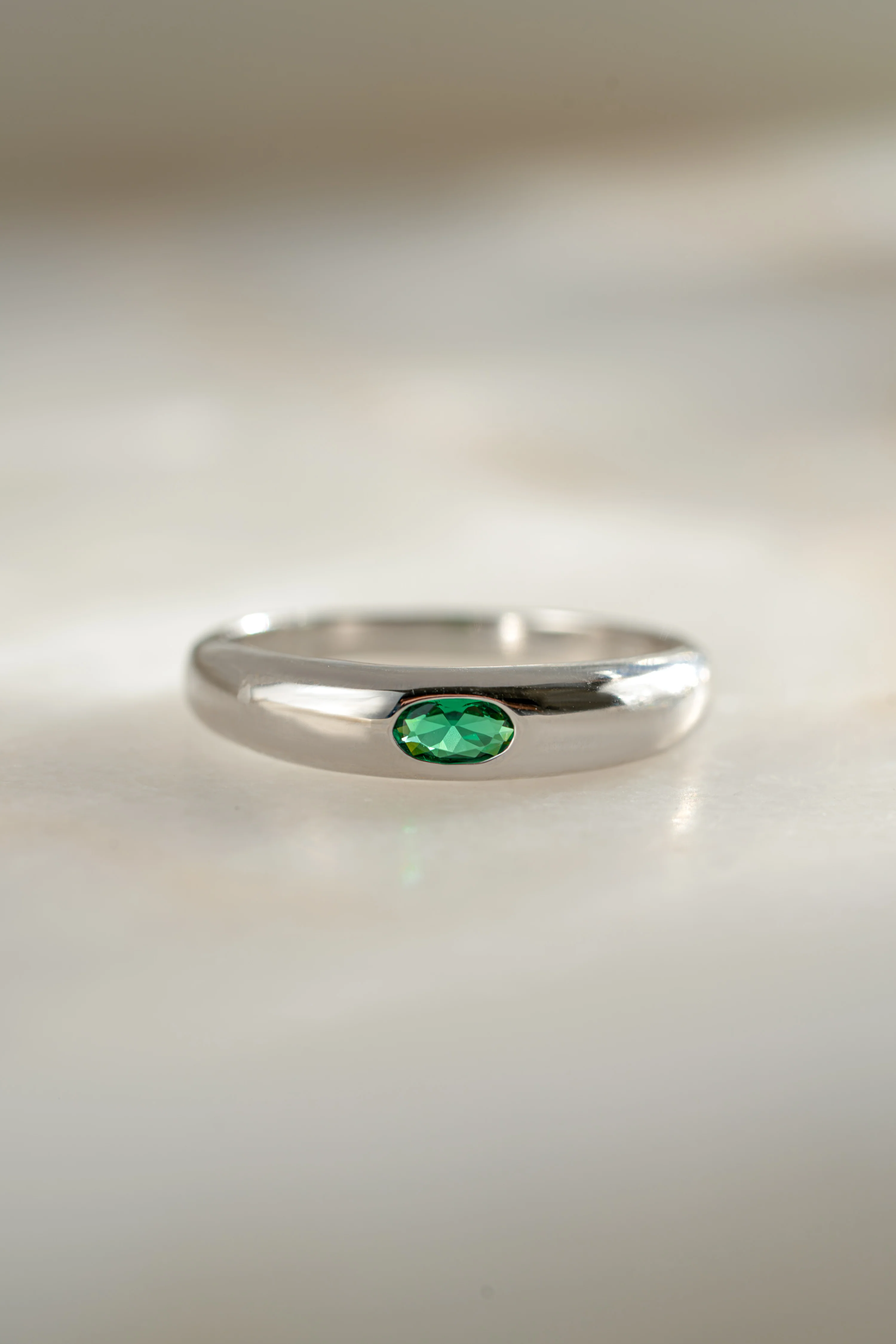 Emerald Dome Ring - Image 5