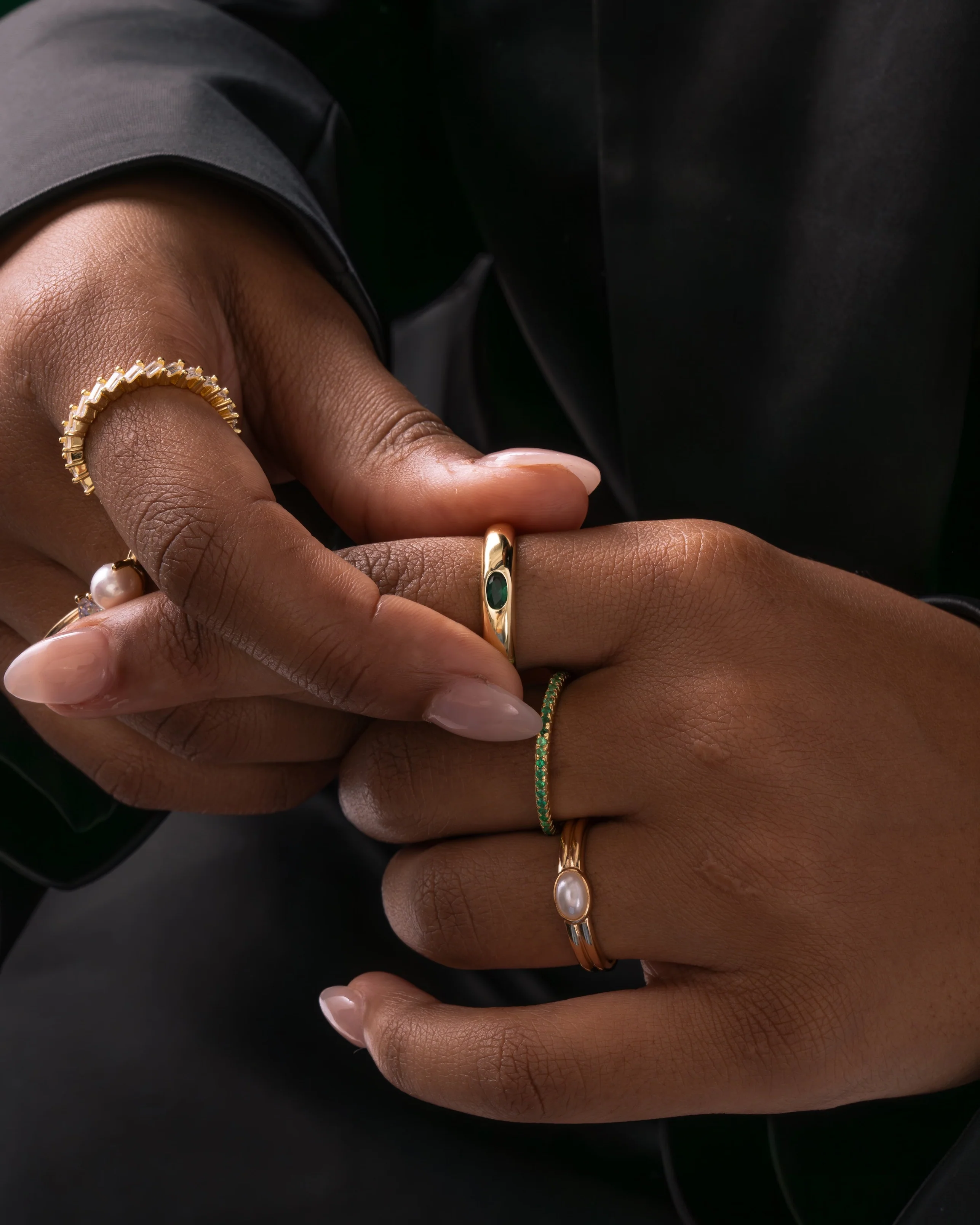 Emerald Dome Ring - Image 6