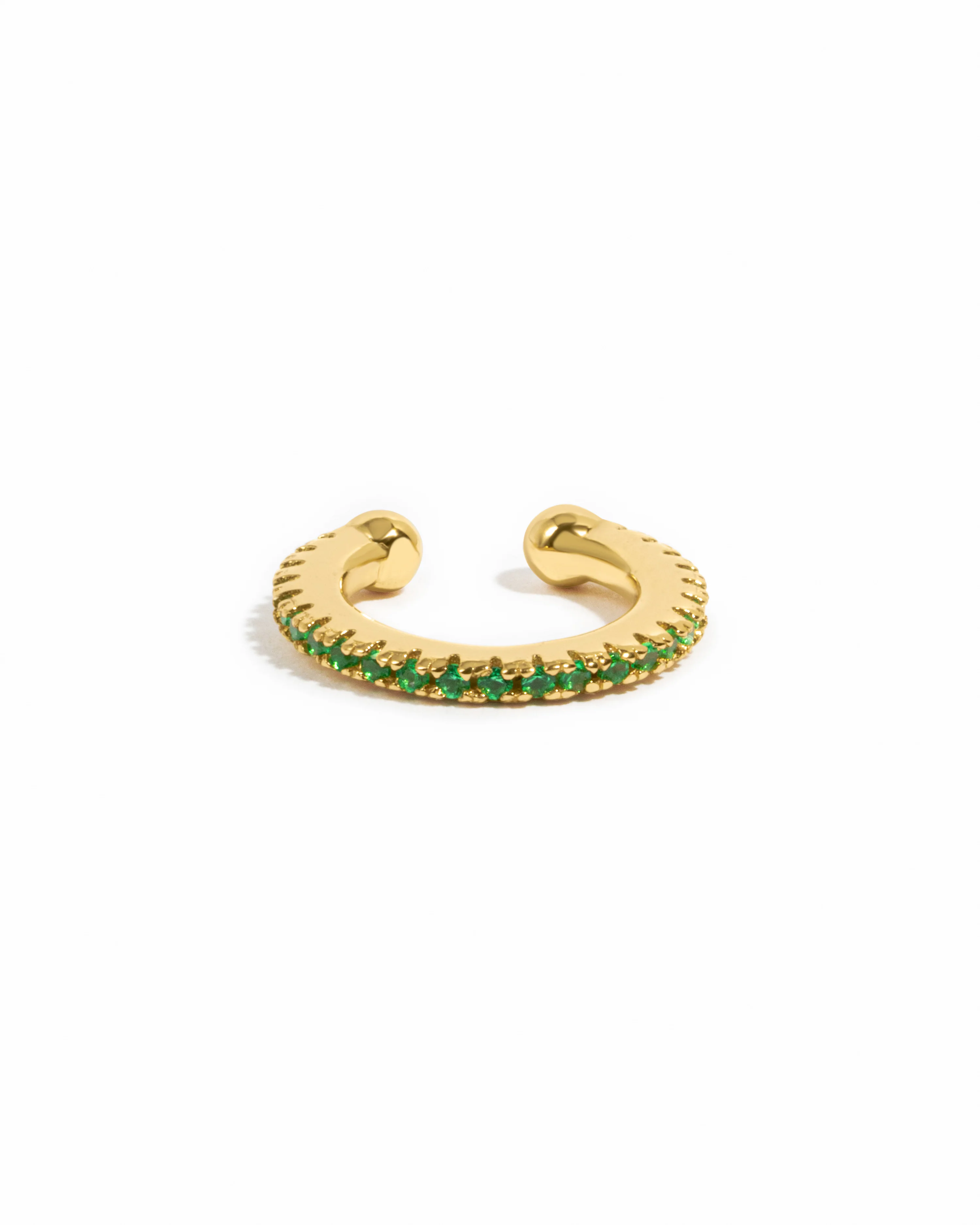 Emerald Ear Cuff