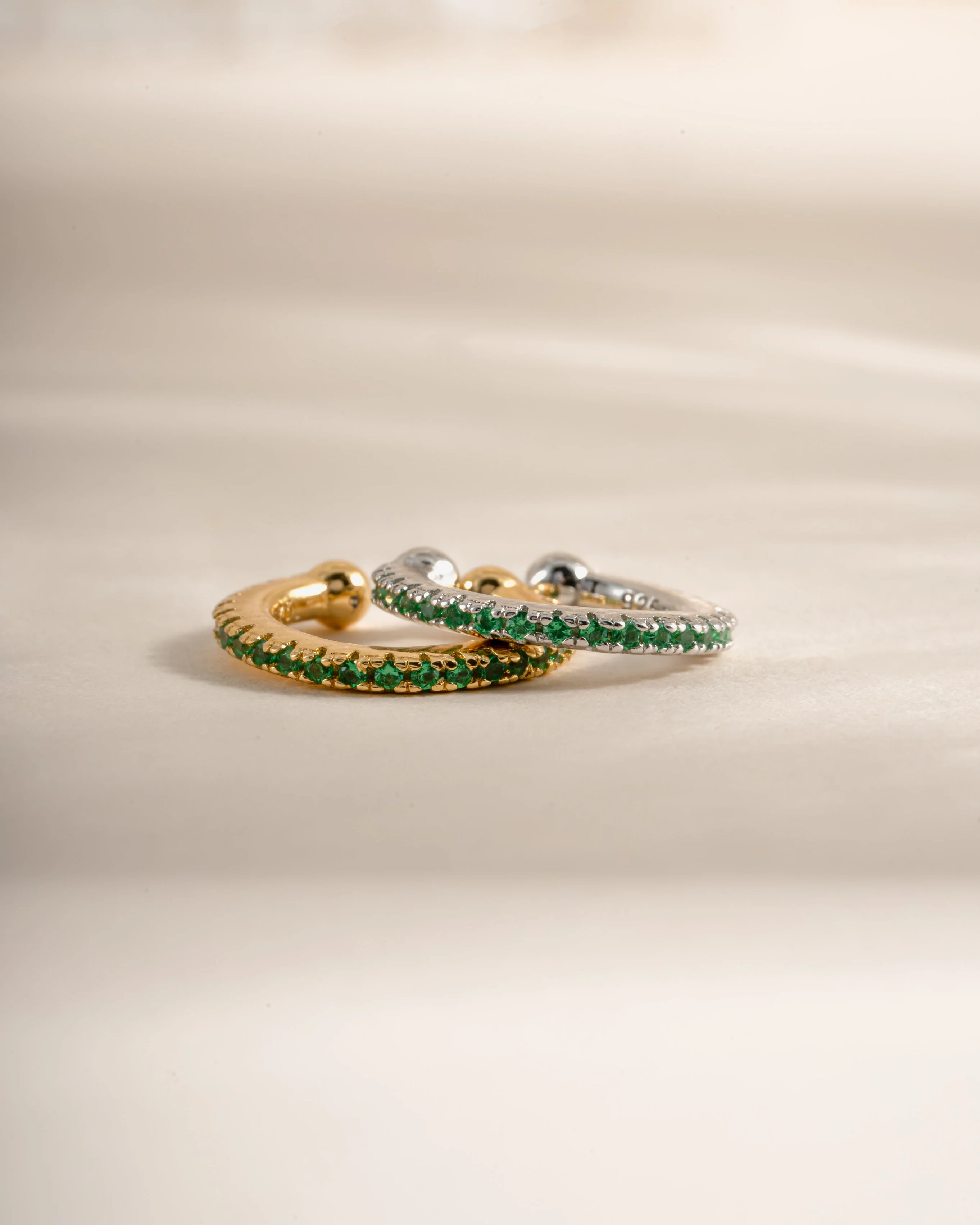 Emerald Ear Cuff - Image 3