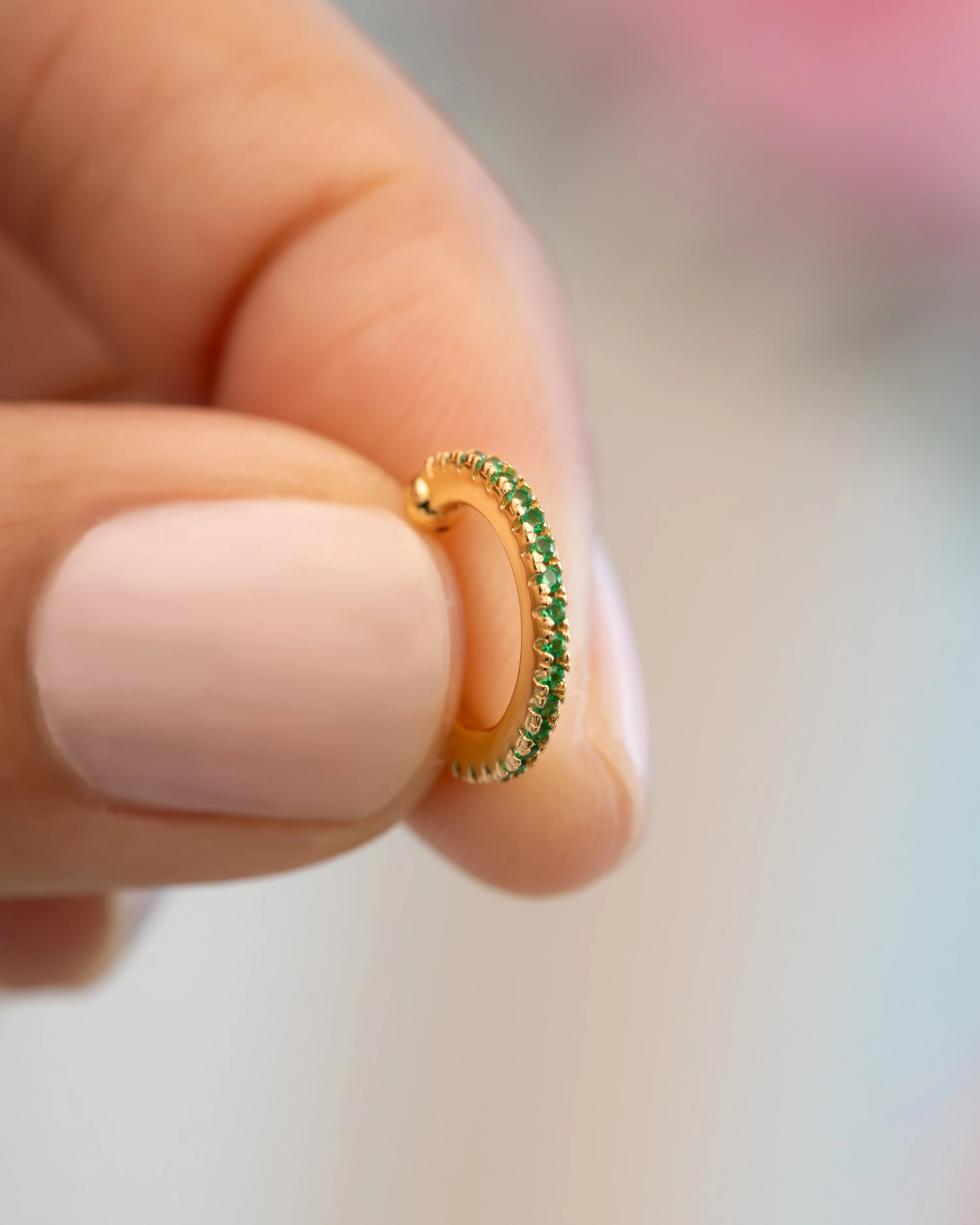 Emerald Ear Cuff - Image 4