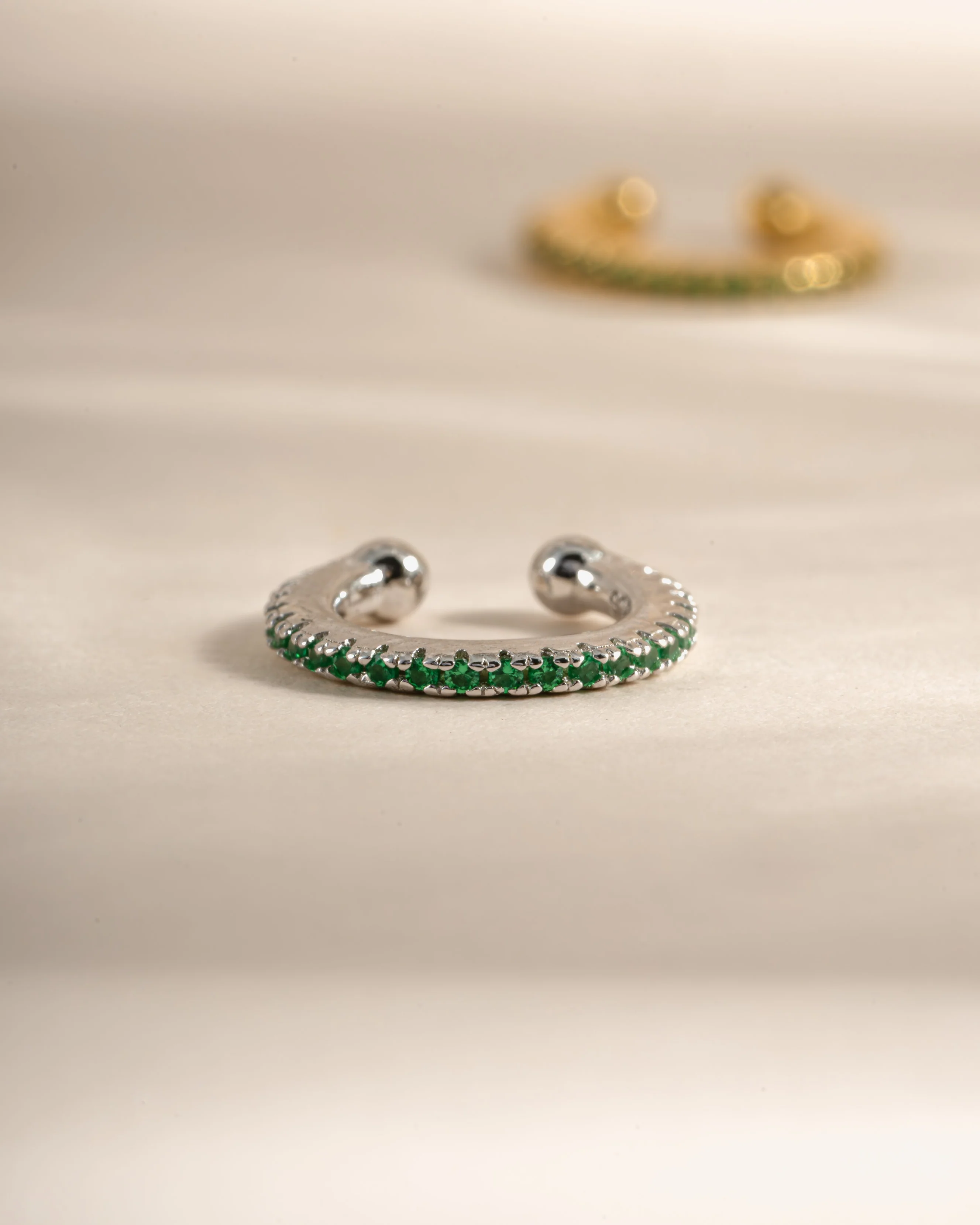 Emerald Ear Cuff - Image 7