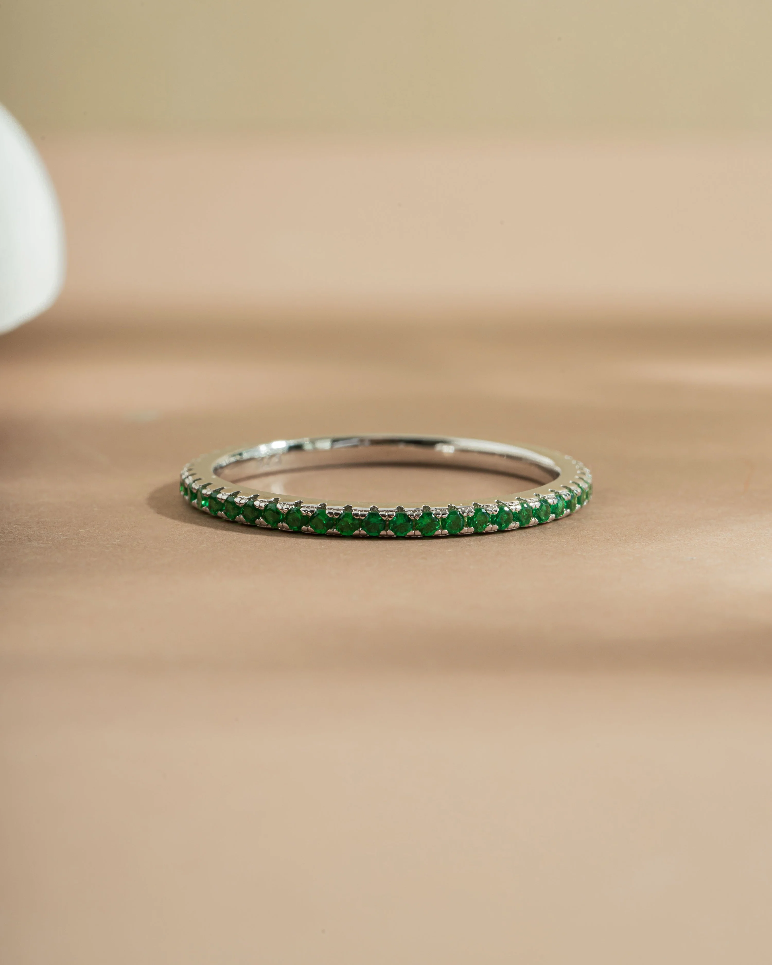 Emerald Eternity Ring - Image 7