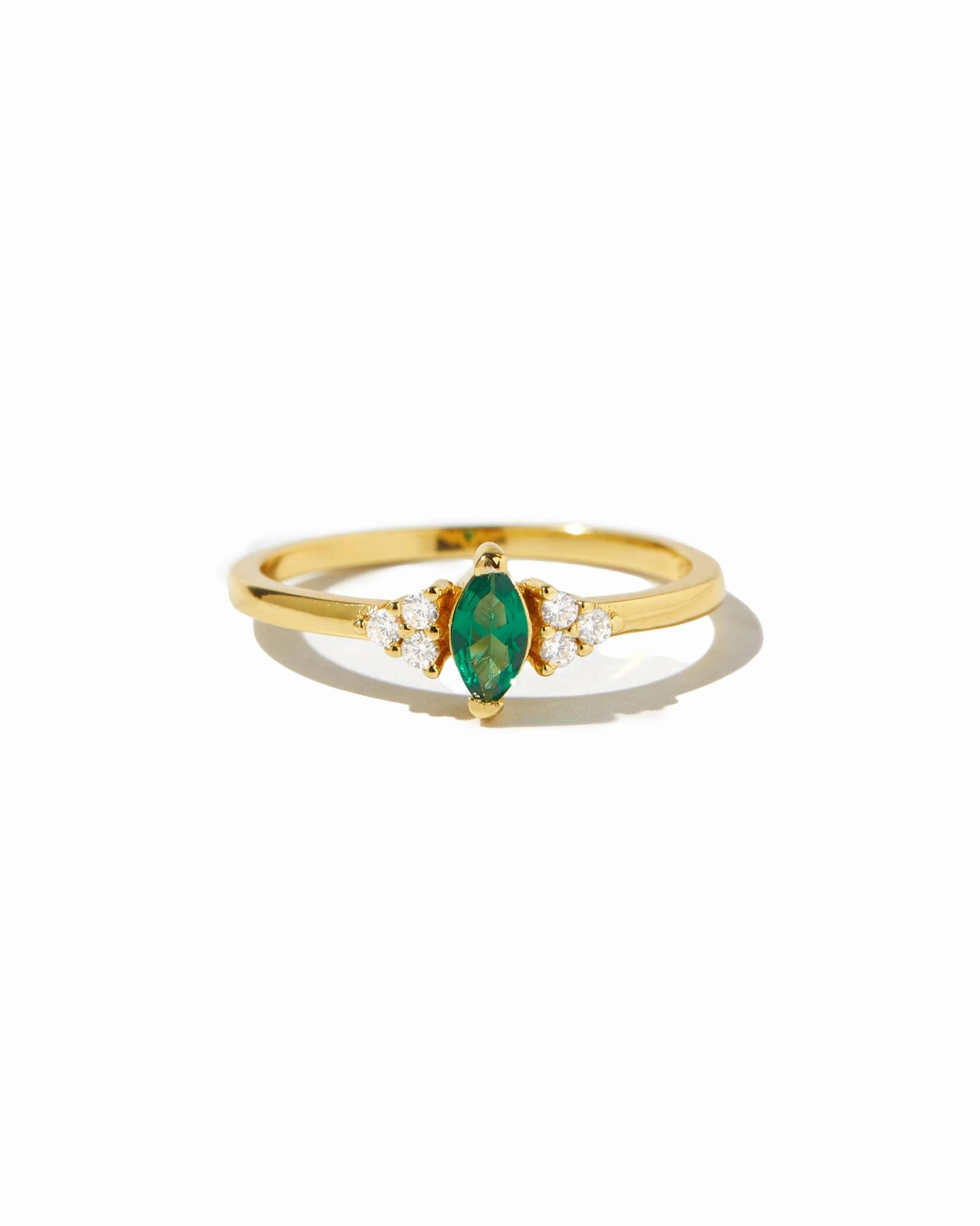 Emerald Marquise Ring
