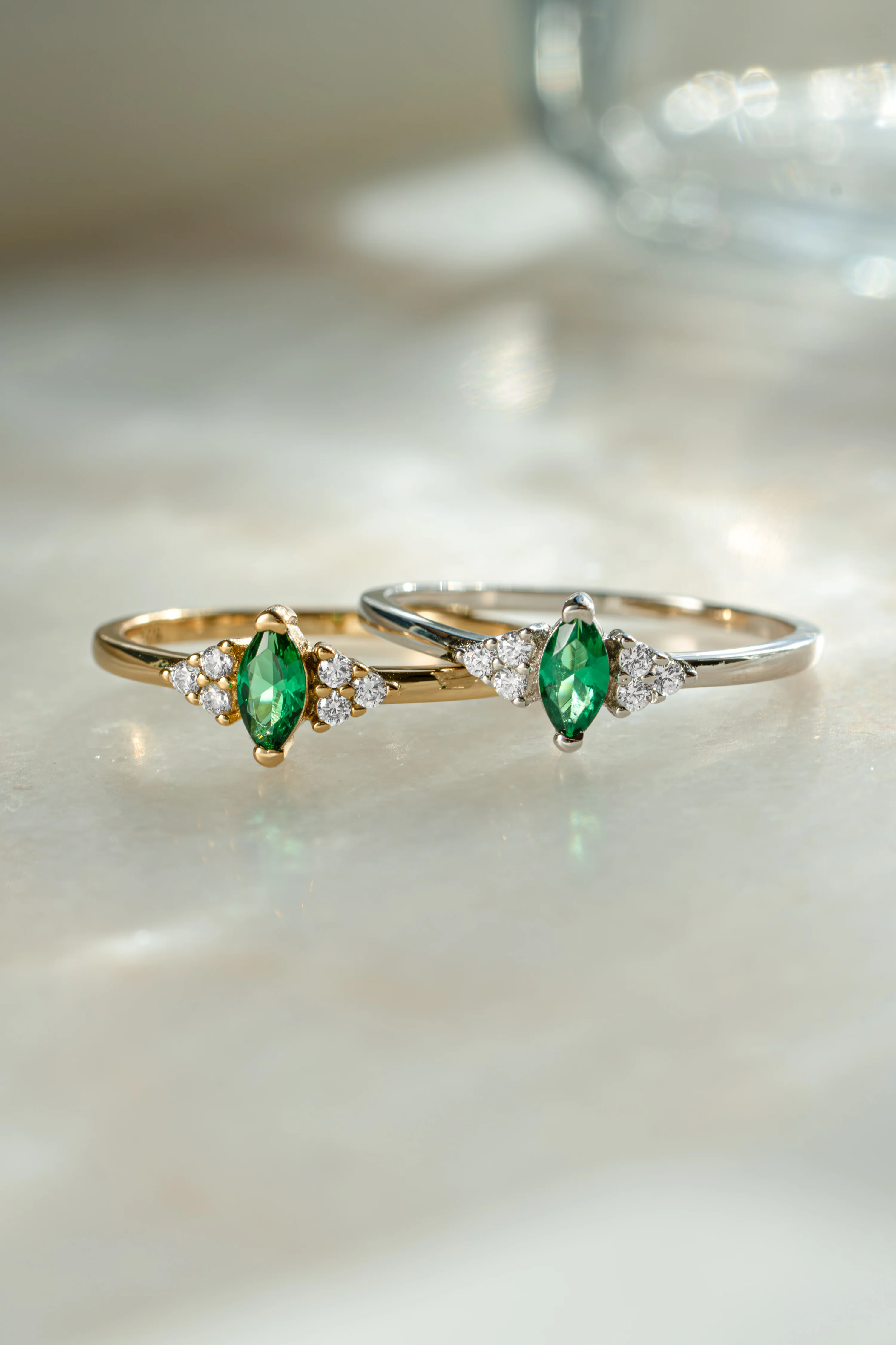 Emerald Marquise Ring - Image 3