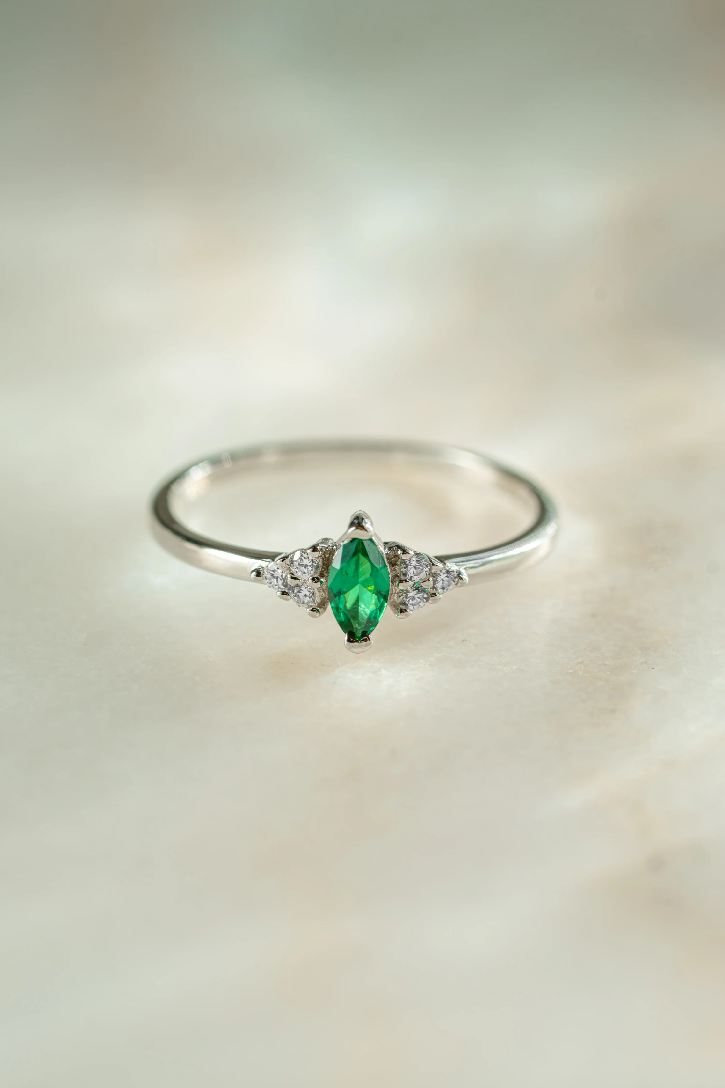 Emerald Marquise Ring - Image 6