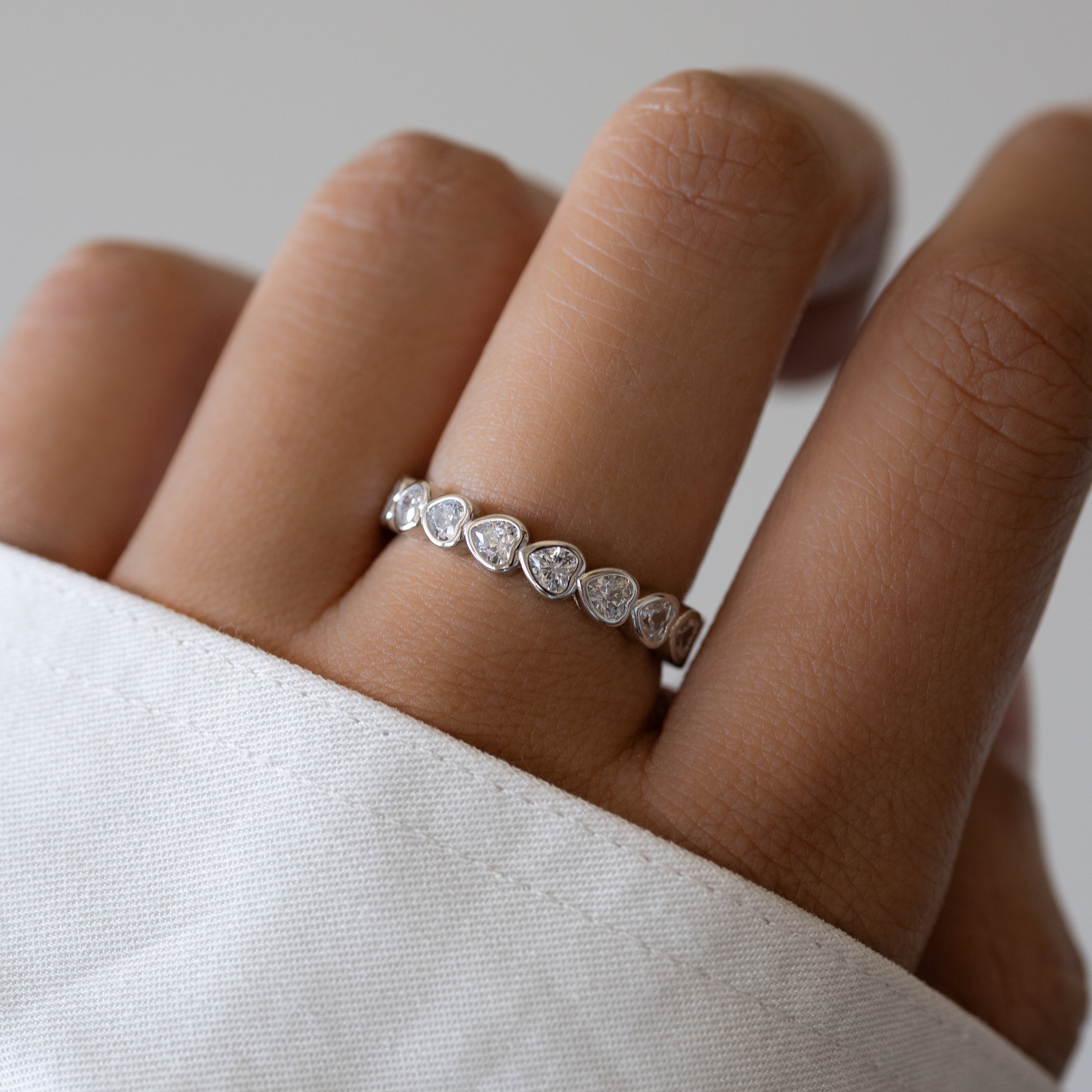 Eternity Heart Ring - Image 4