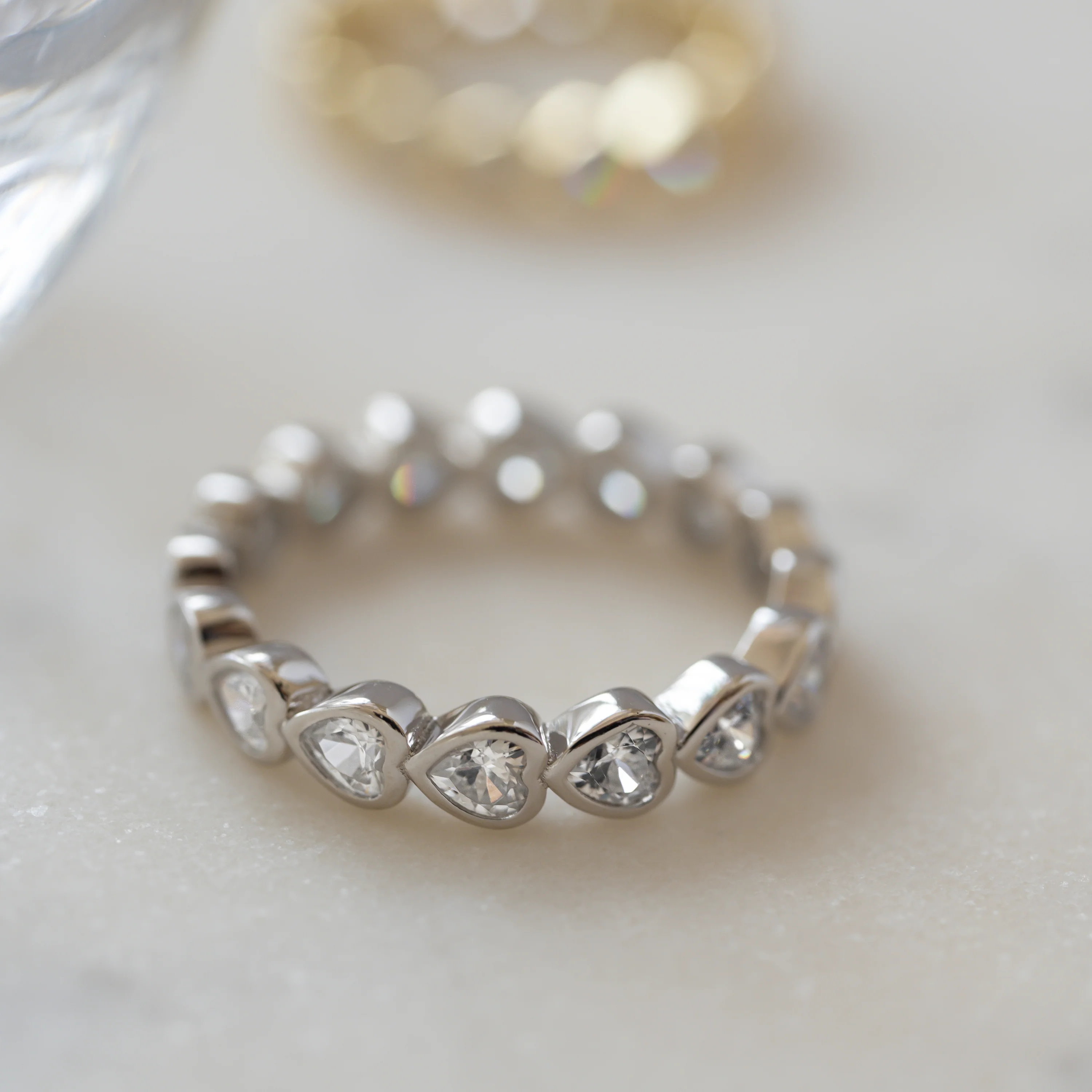 Eternity Heart Ring - Image 5