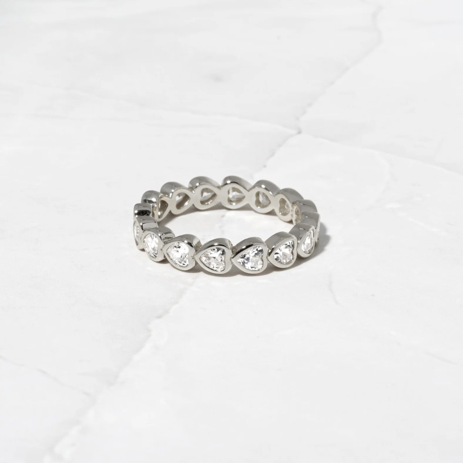Eternity Heart Ring - Image 7