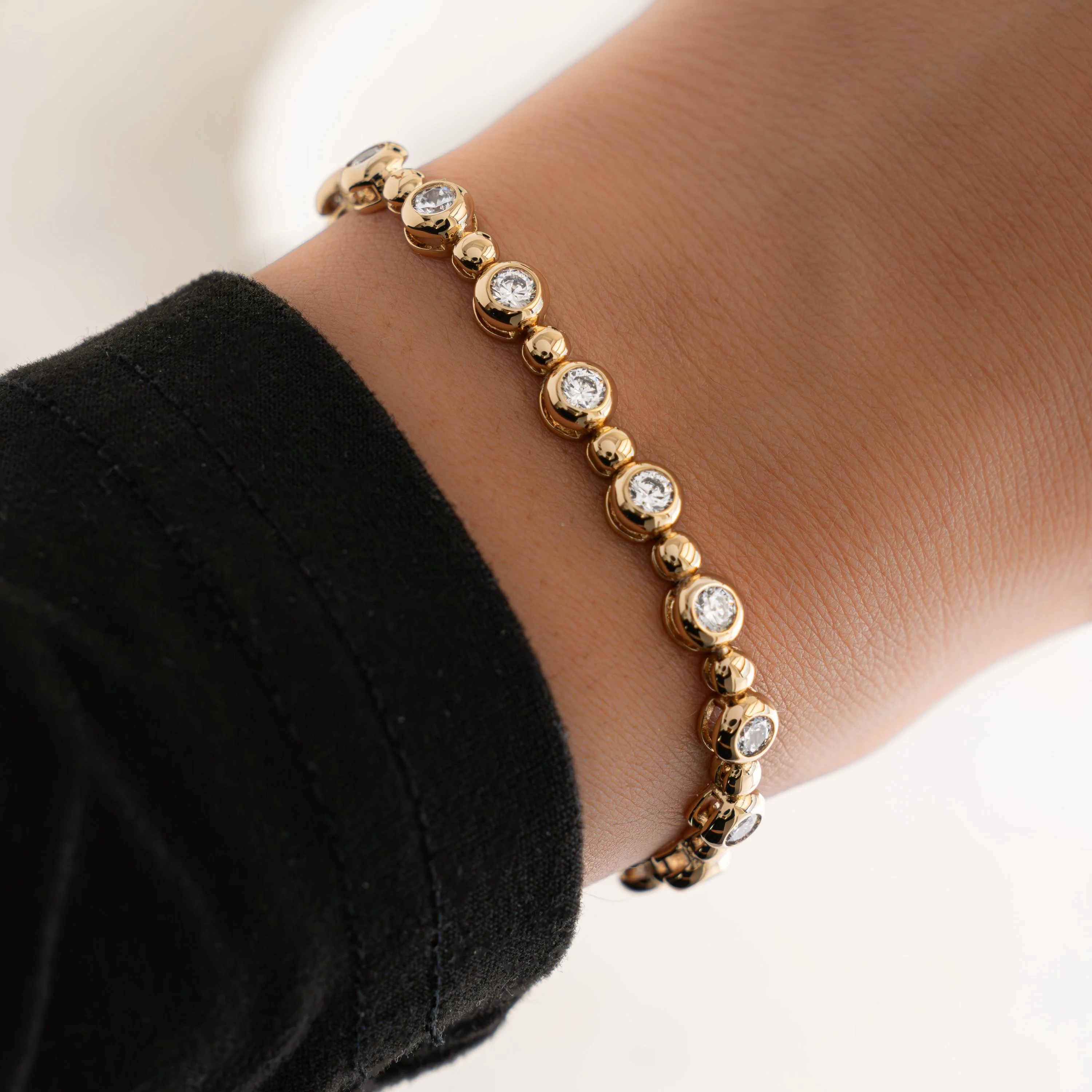 Evie Tennis Bracelet - Image 2